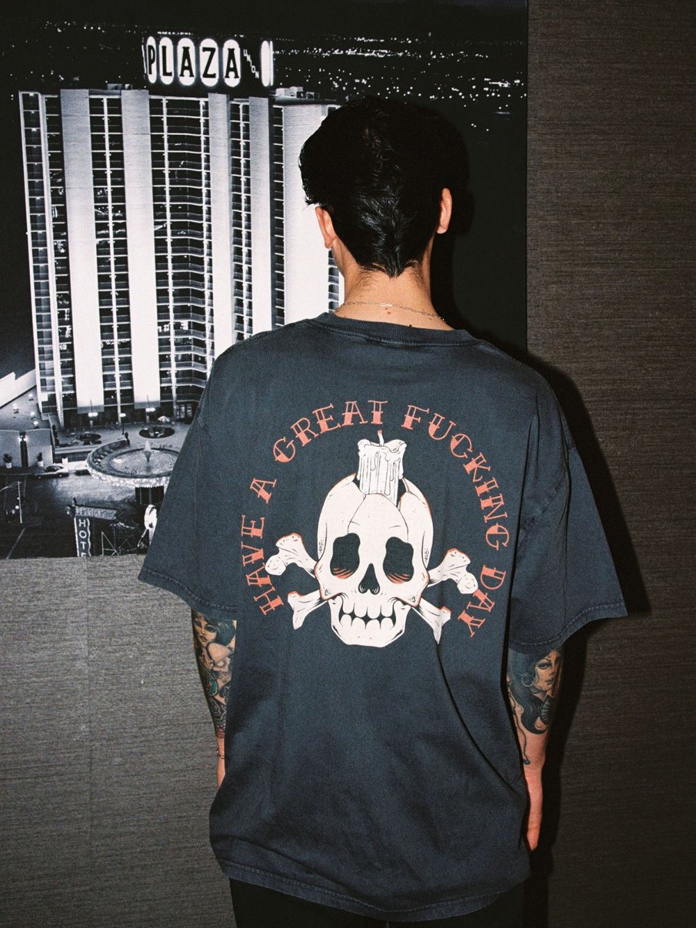 Have a Gr8 Day 2.0 Tee - Washed Black