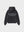 Front Left Hoodie - Washed Black