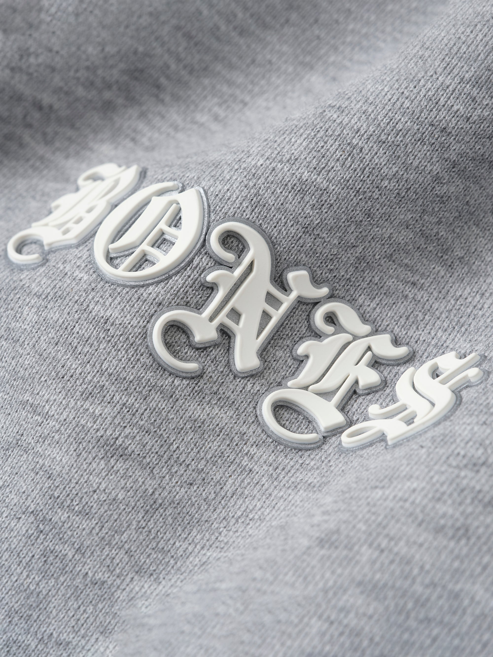 Front Left Hoodie - Grey Marle