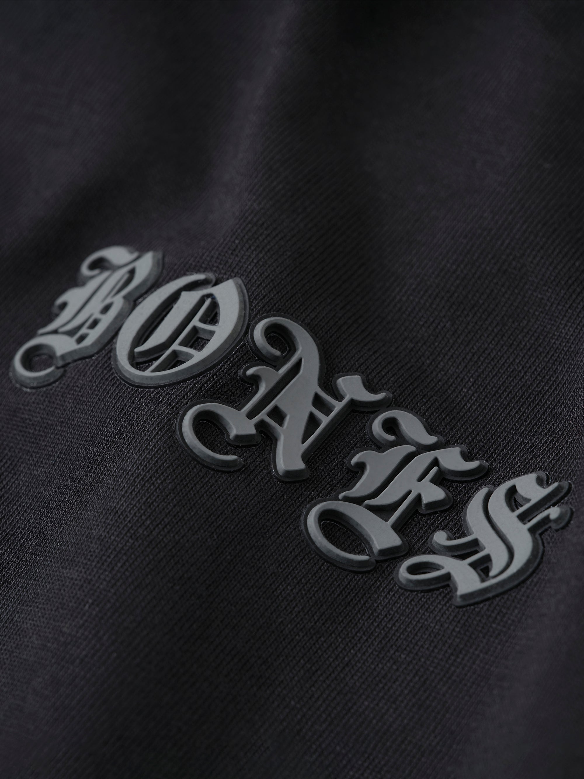 Front Left Box Tee - Vintage Black