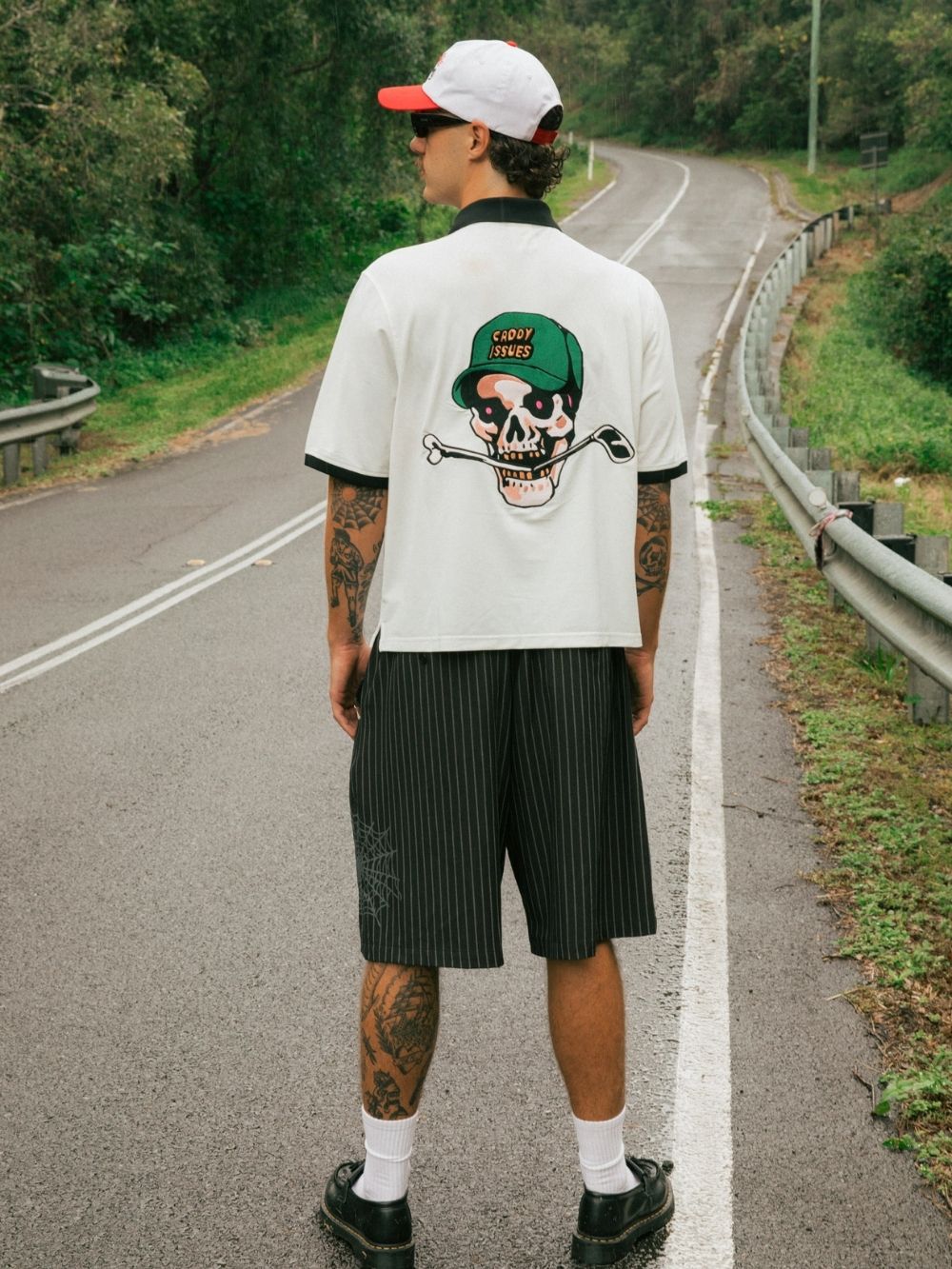Caddy Issues Polo - White | Billy Bones Club