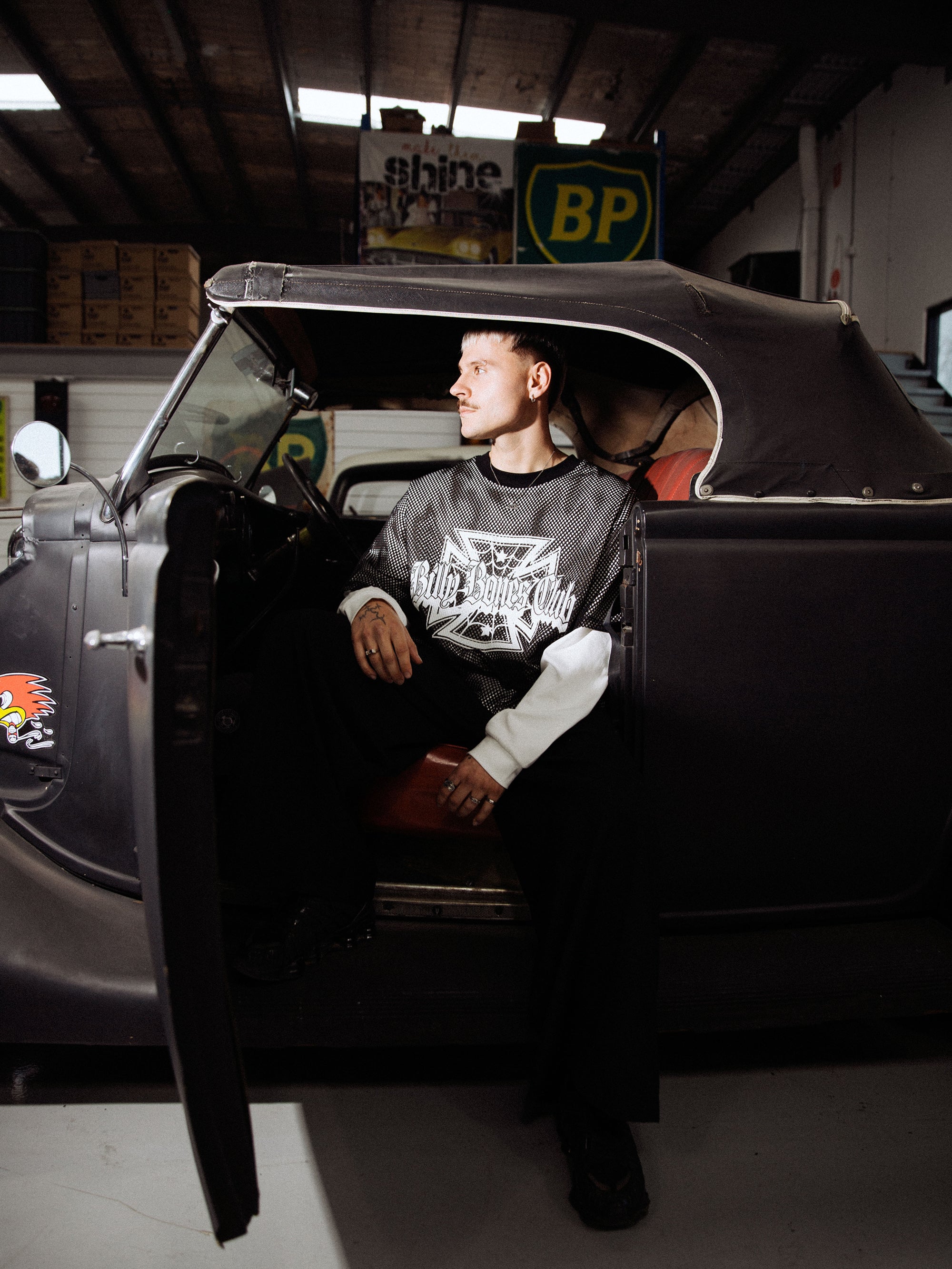 Lowrider Longsleeve Tee - Washed Black