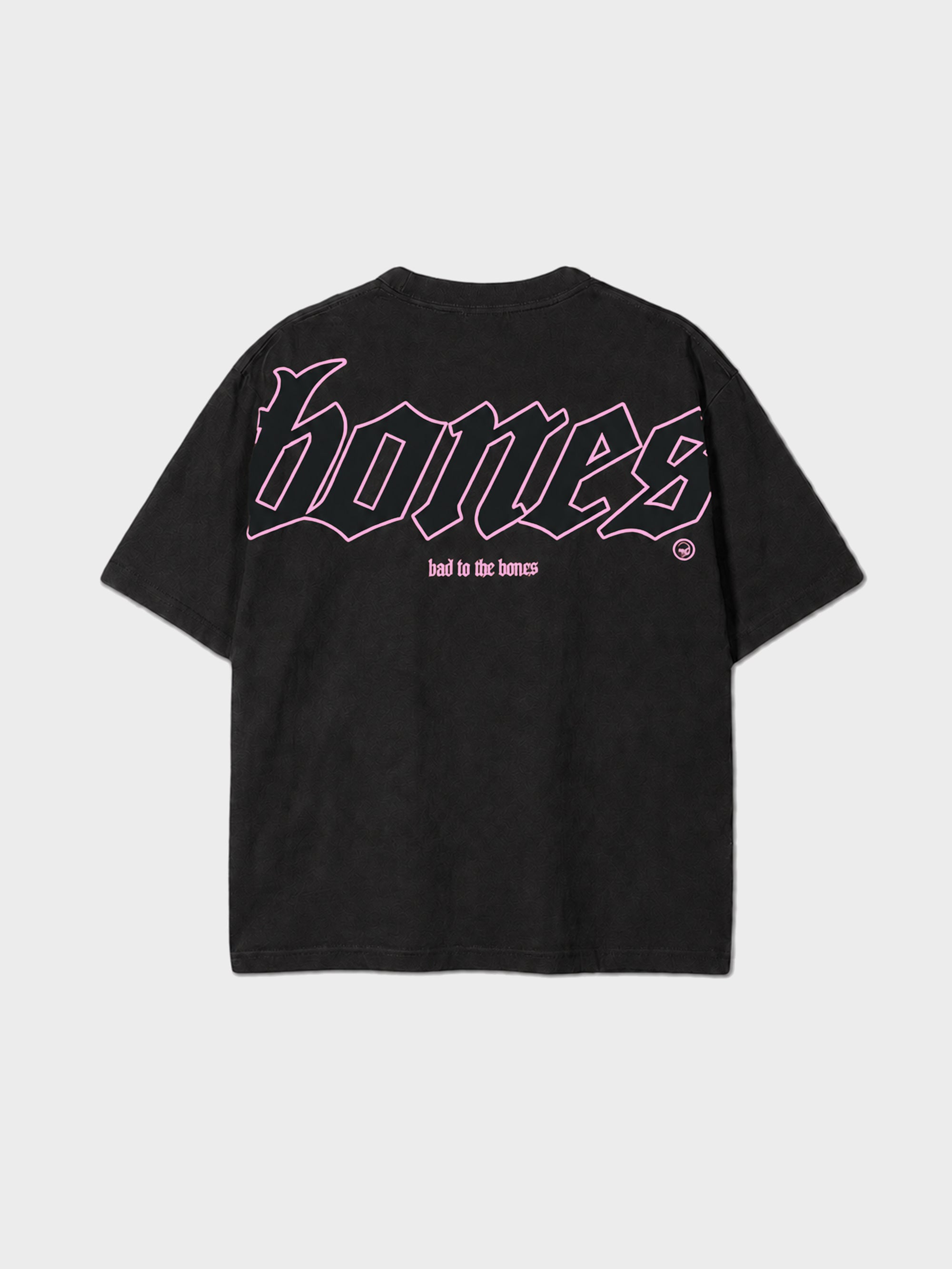 Bones Classic 2.0 Tee - Black/Pink