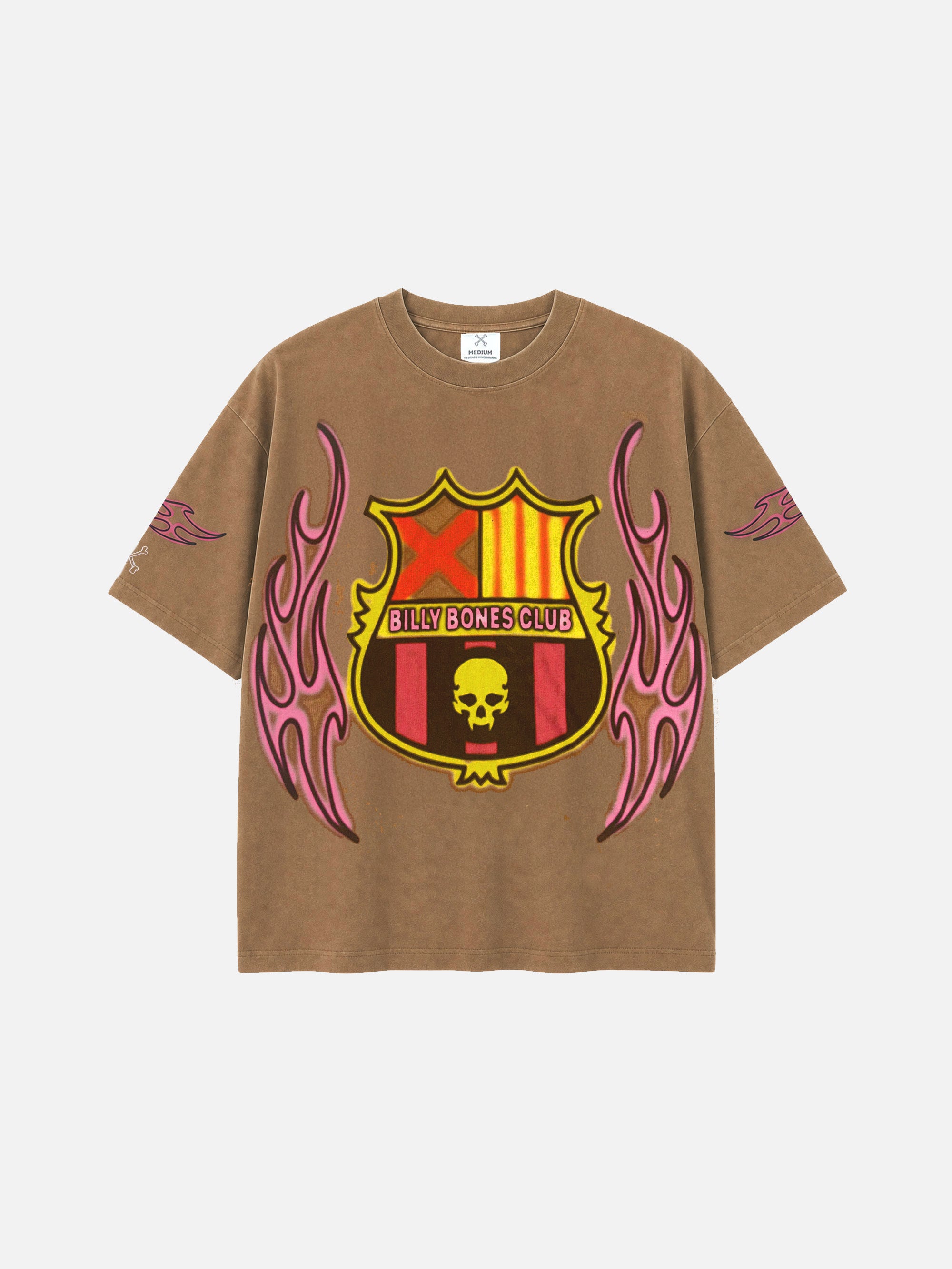 Tribal FC Tee - Washed Brown