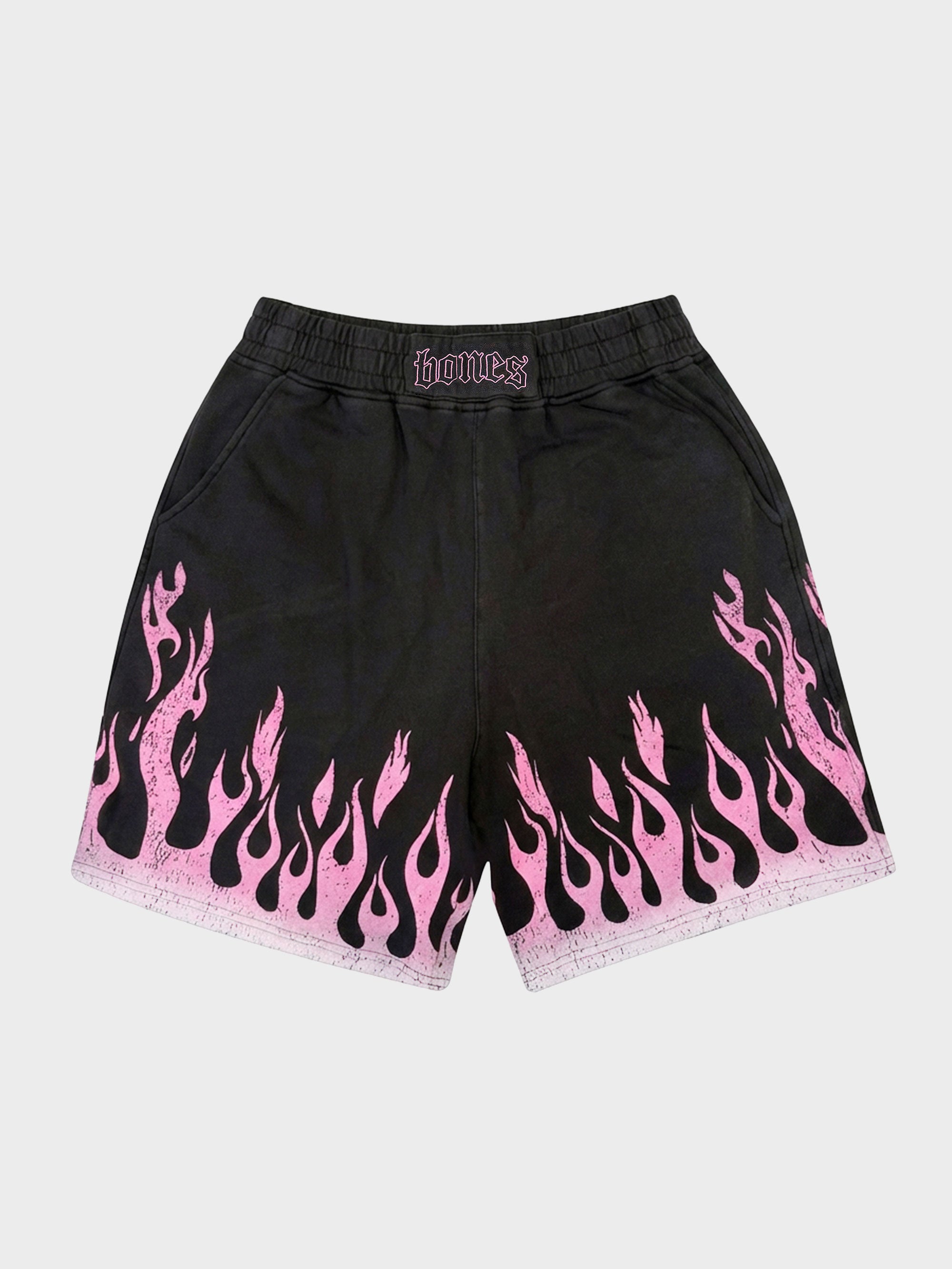 Burner Jersey Shorts - Pink Flame