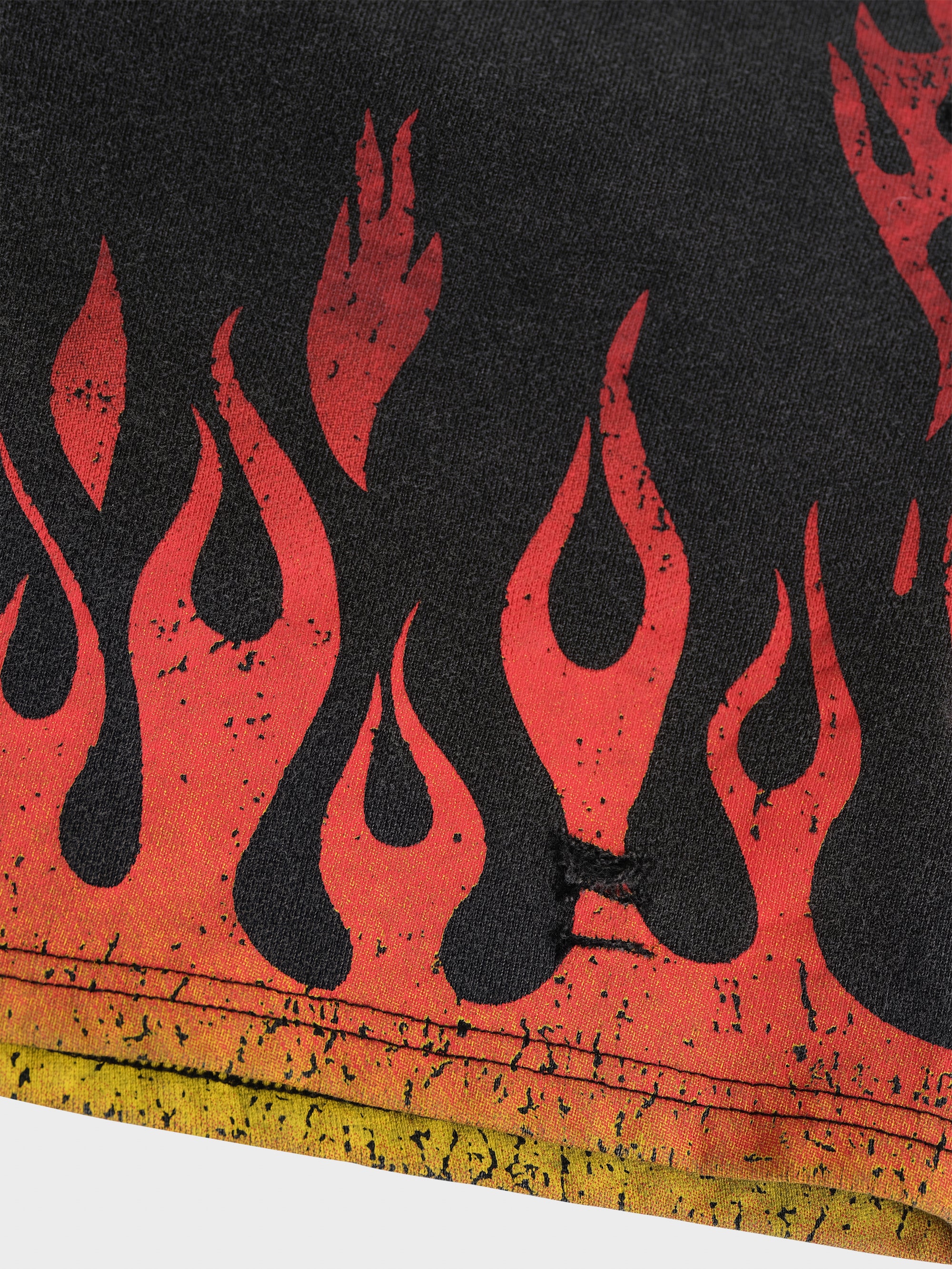 Burner Jersey Short - Flame/Washed Black