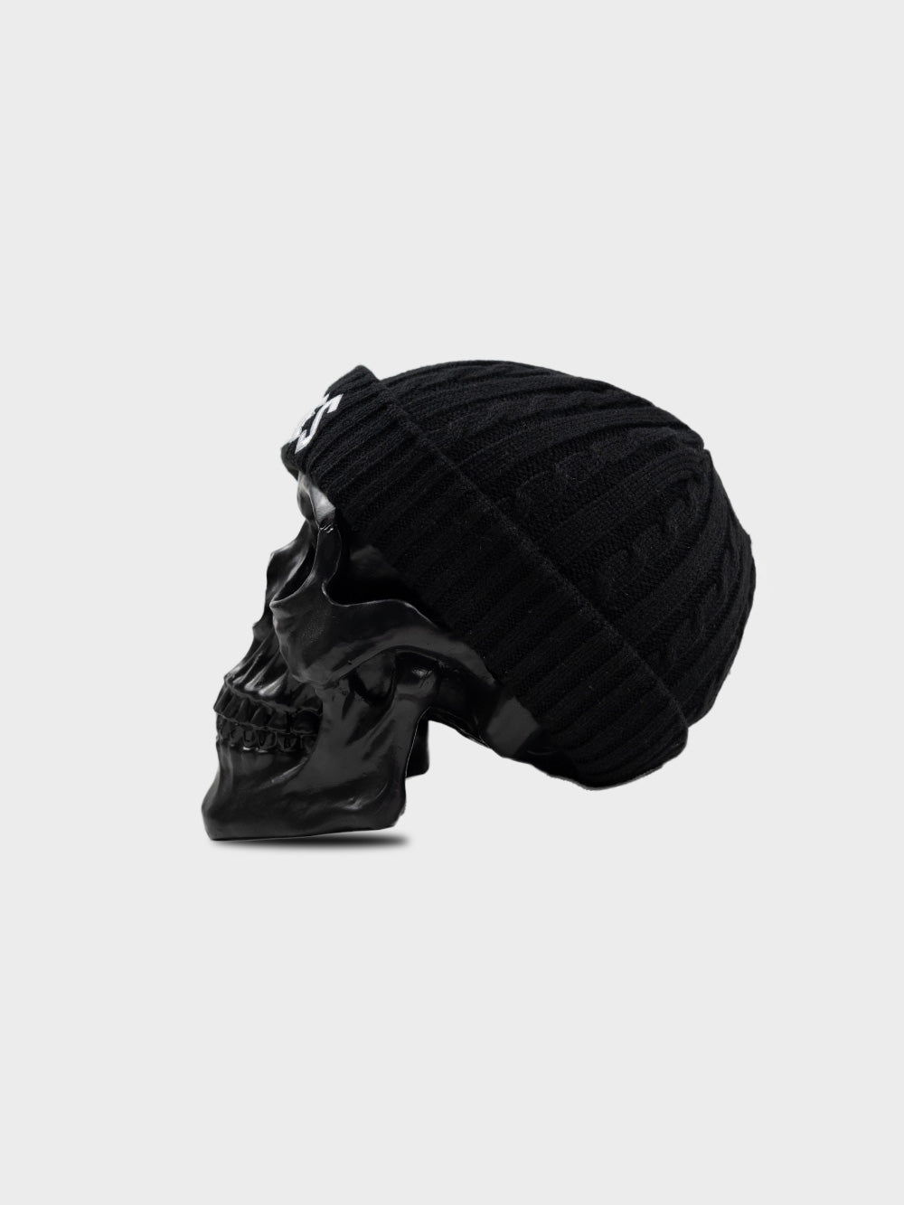 Squealer Fisherman Beanie in Black & White