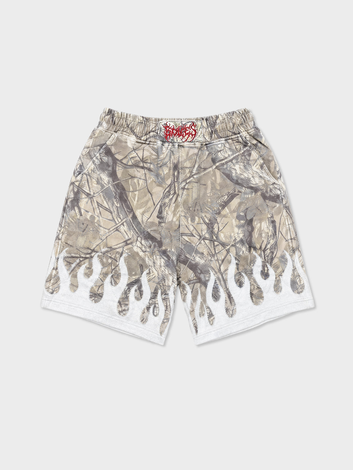 Burner Camo Jersey Short - Camo/Grey