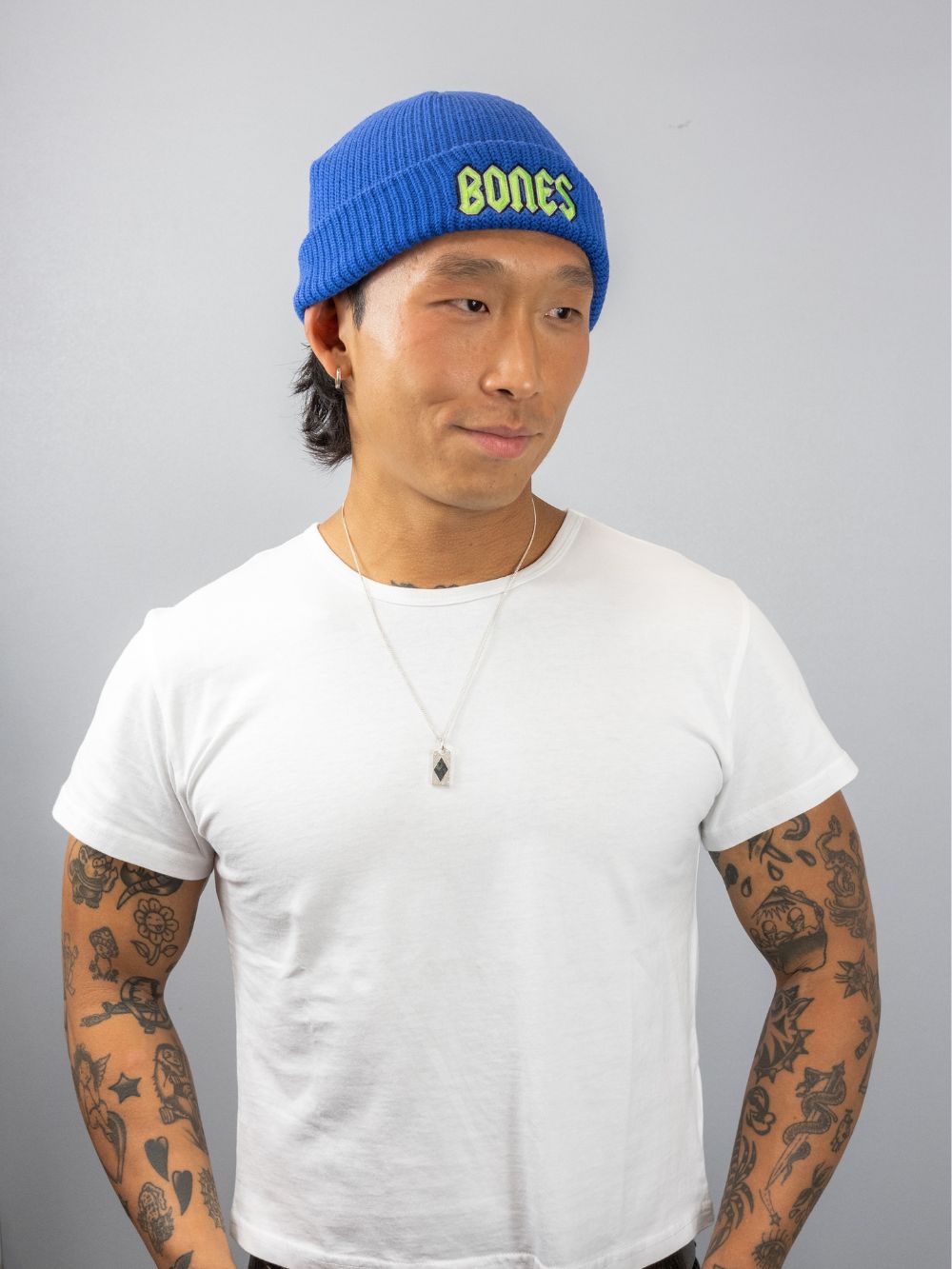 Squealer Rib Beanie in Royal Blue