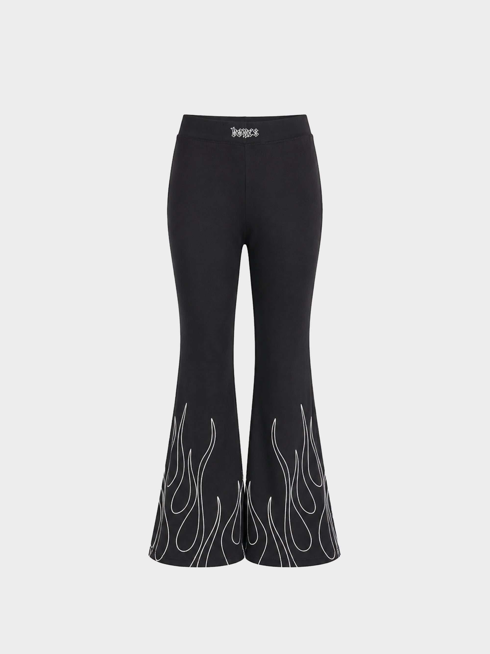 Flamed Flares - Black