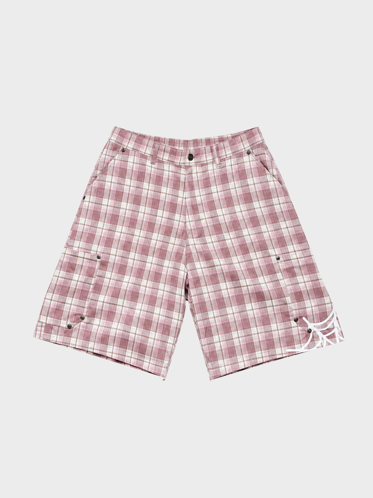 Swingers Plaid Shorts - Pink