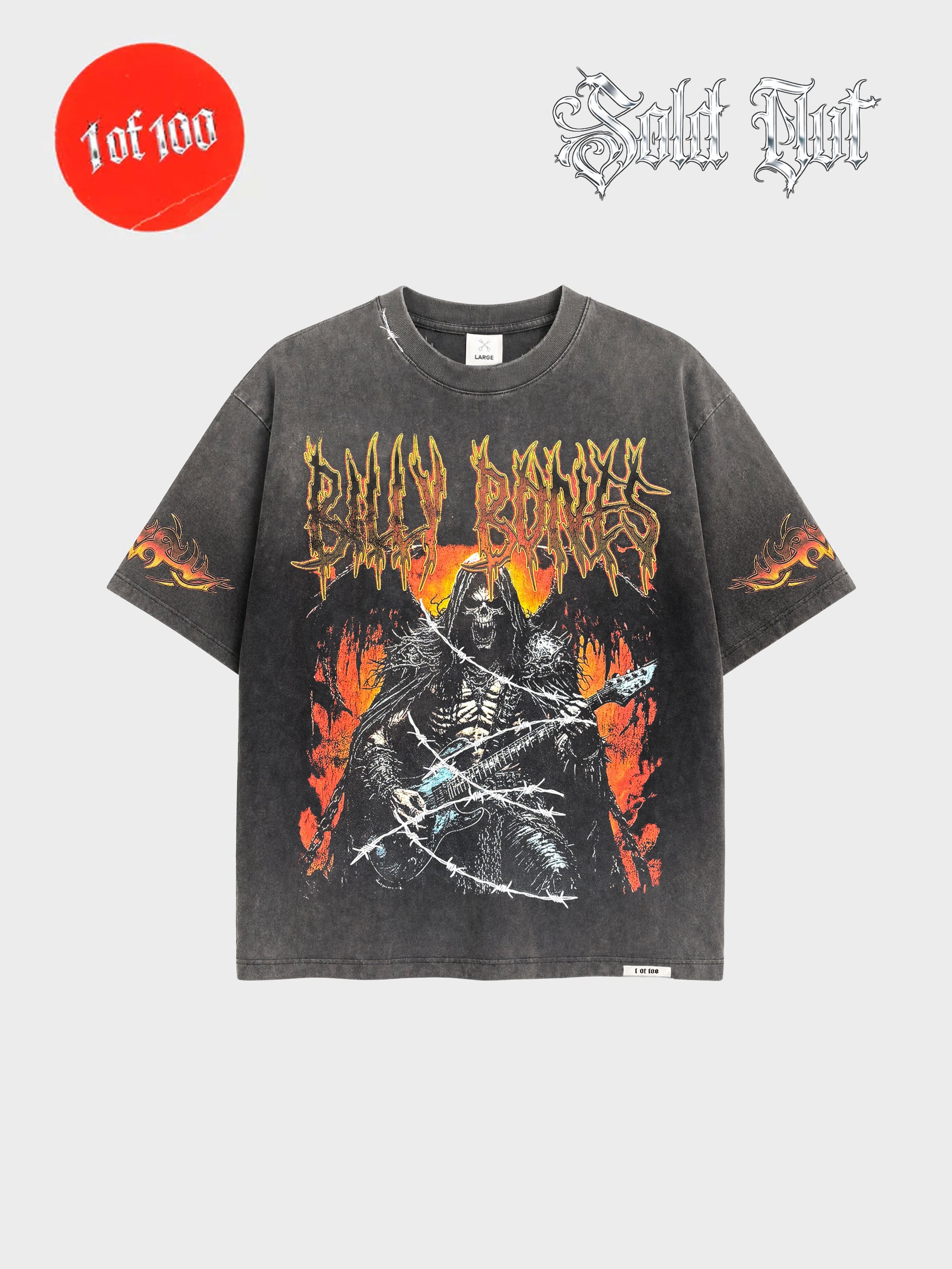 Legacy World Tour Tee - Sunfaded Black