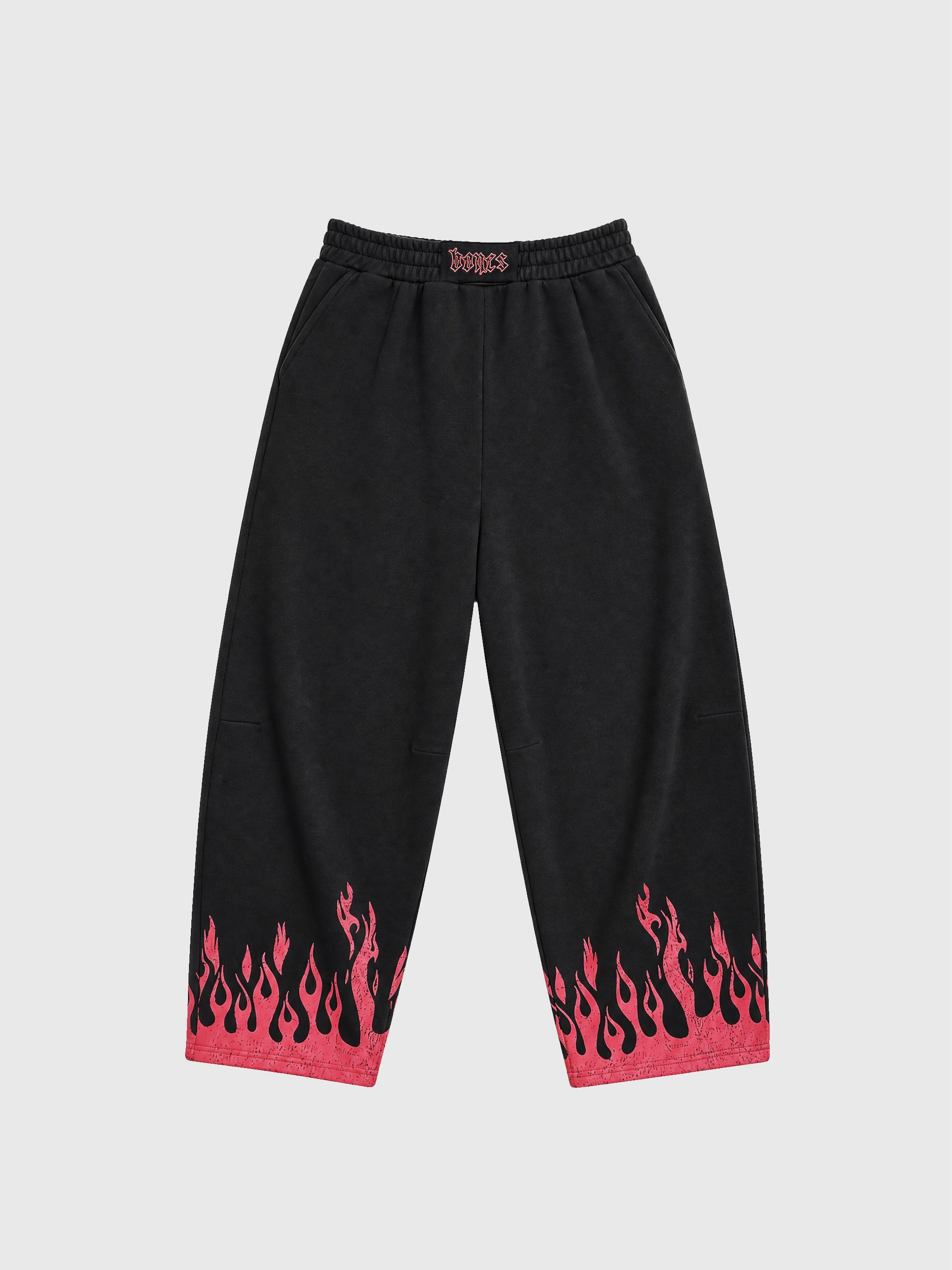 Burner 2.0 Trackpants - Washed Black/Red