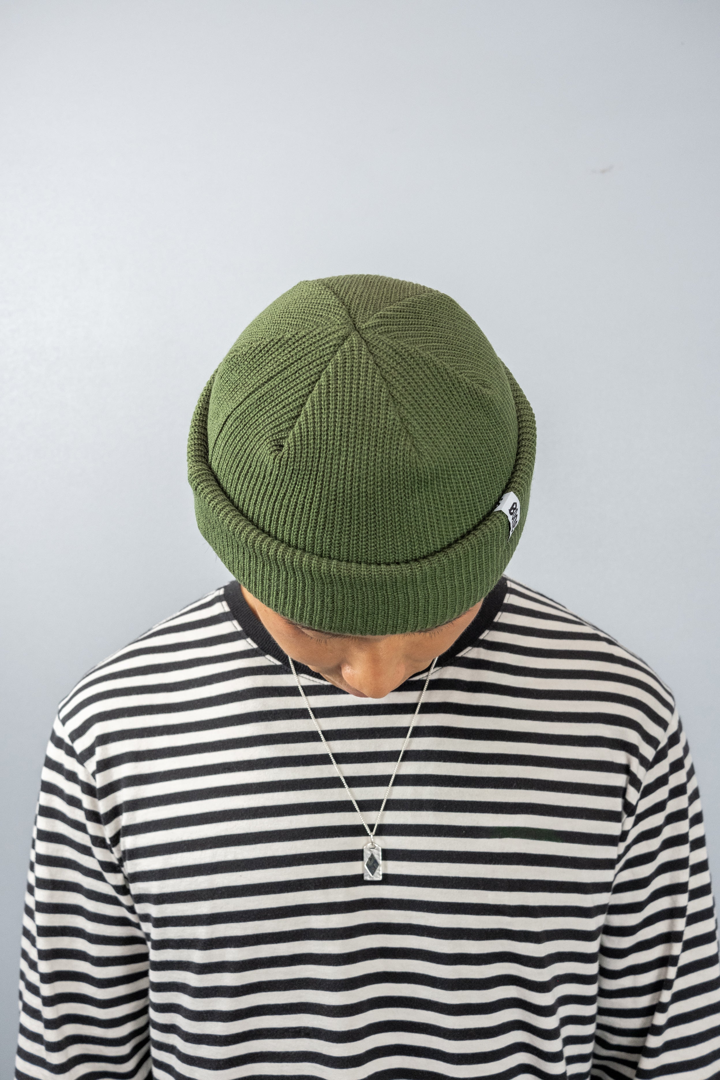 Low Key Docker Beanie in Sage