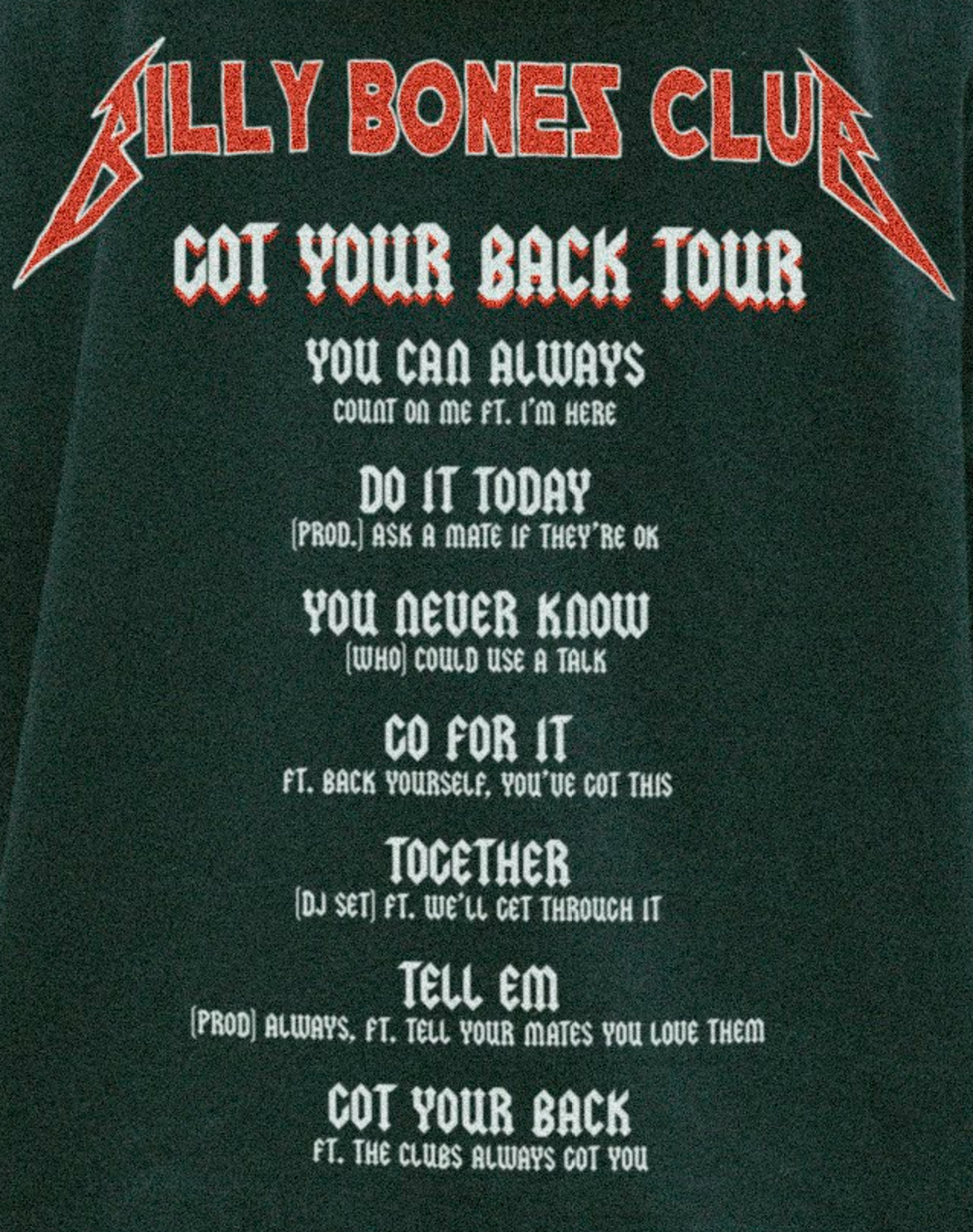 GOT YOUR BACK
