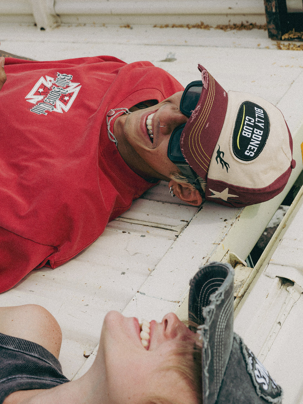 Low Rider Tee -  Washed Red