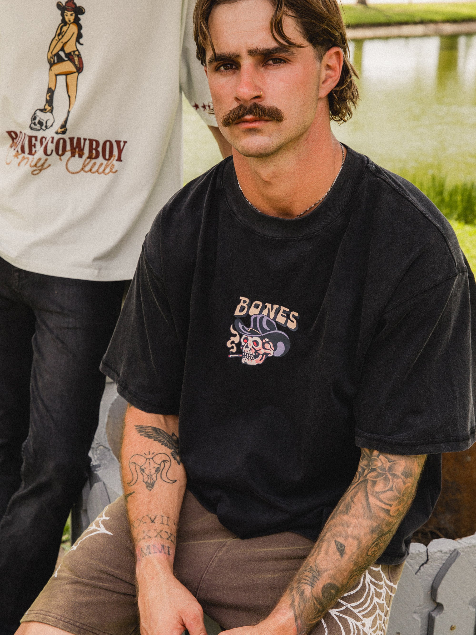 Flash Club 7.0 Tee - Washed Black