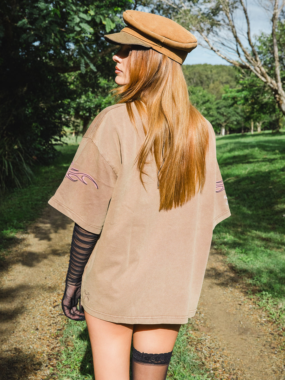 Tribal FC Tee - Washed Brown