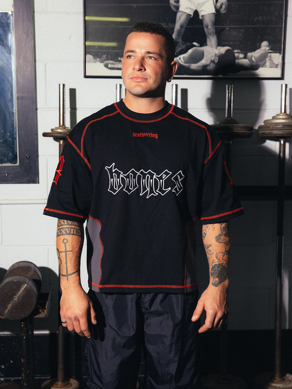 Deathlifting Jersey - Black/Red