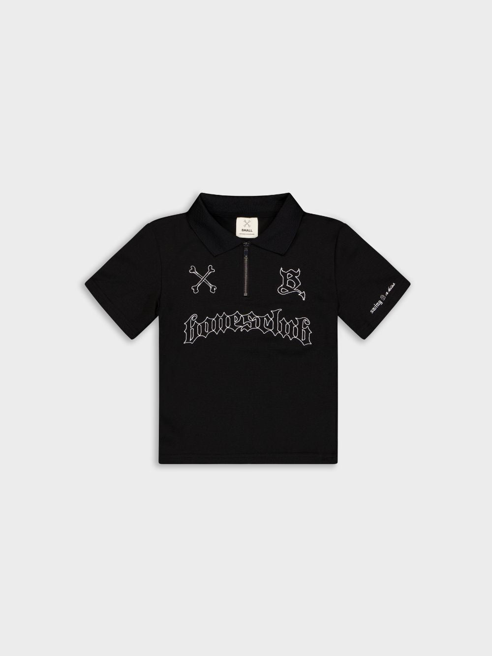 Birdie Baby Polo - Black | Billy Bones Club