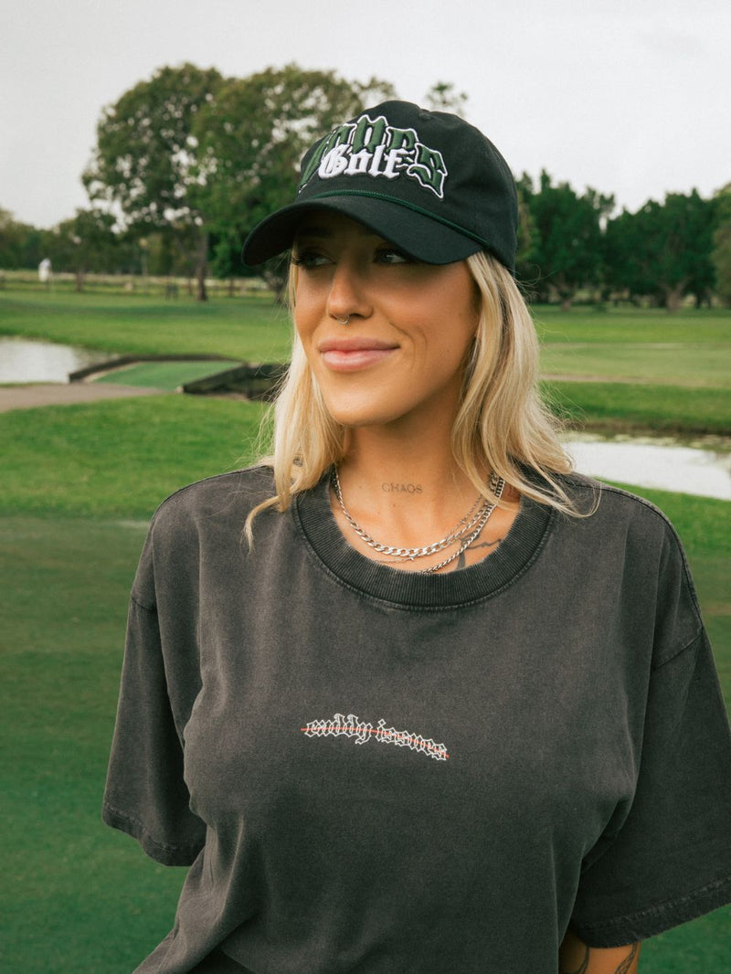 Bones Golf Cap - Black