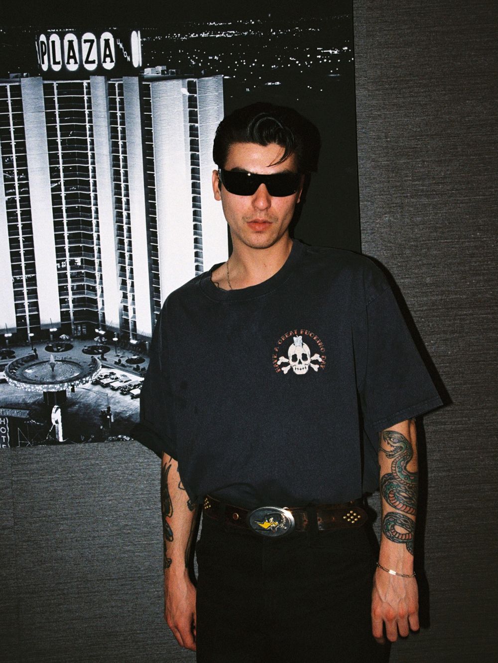 Have a Gr8 Day 2.0 Tee - Washed Black
