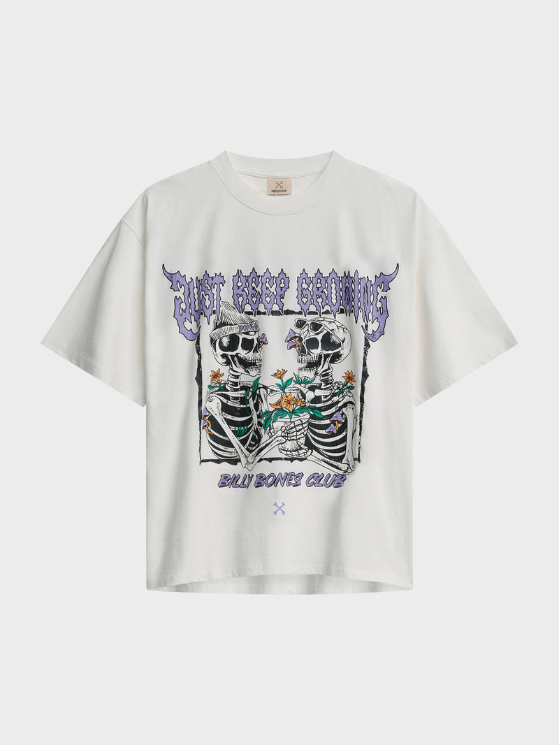 Just Keep Growing Tee - Vintage White