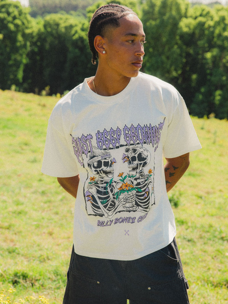 Just Keep Growing Tee - Vintage White