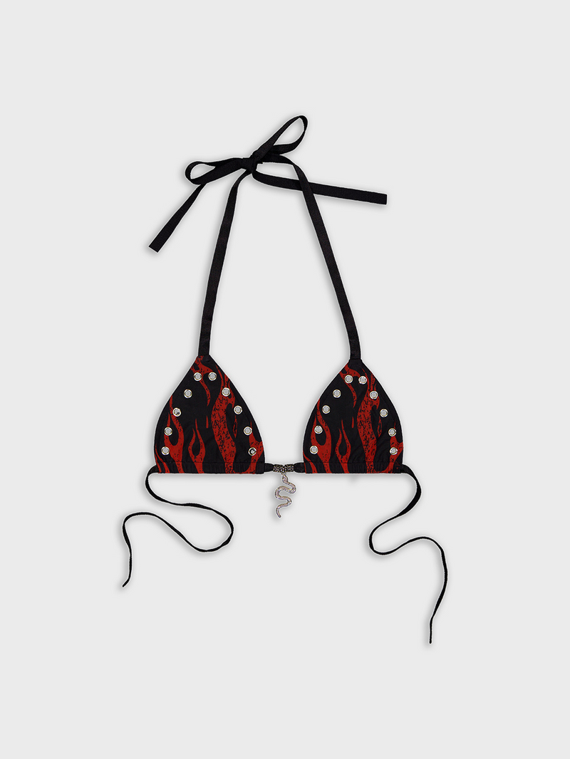 Firestarter Festival Top - Black/Red