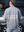 Front Left Box Tee - Grey Marle