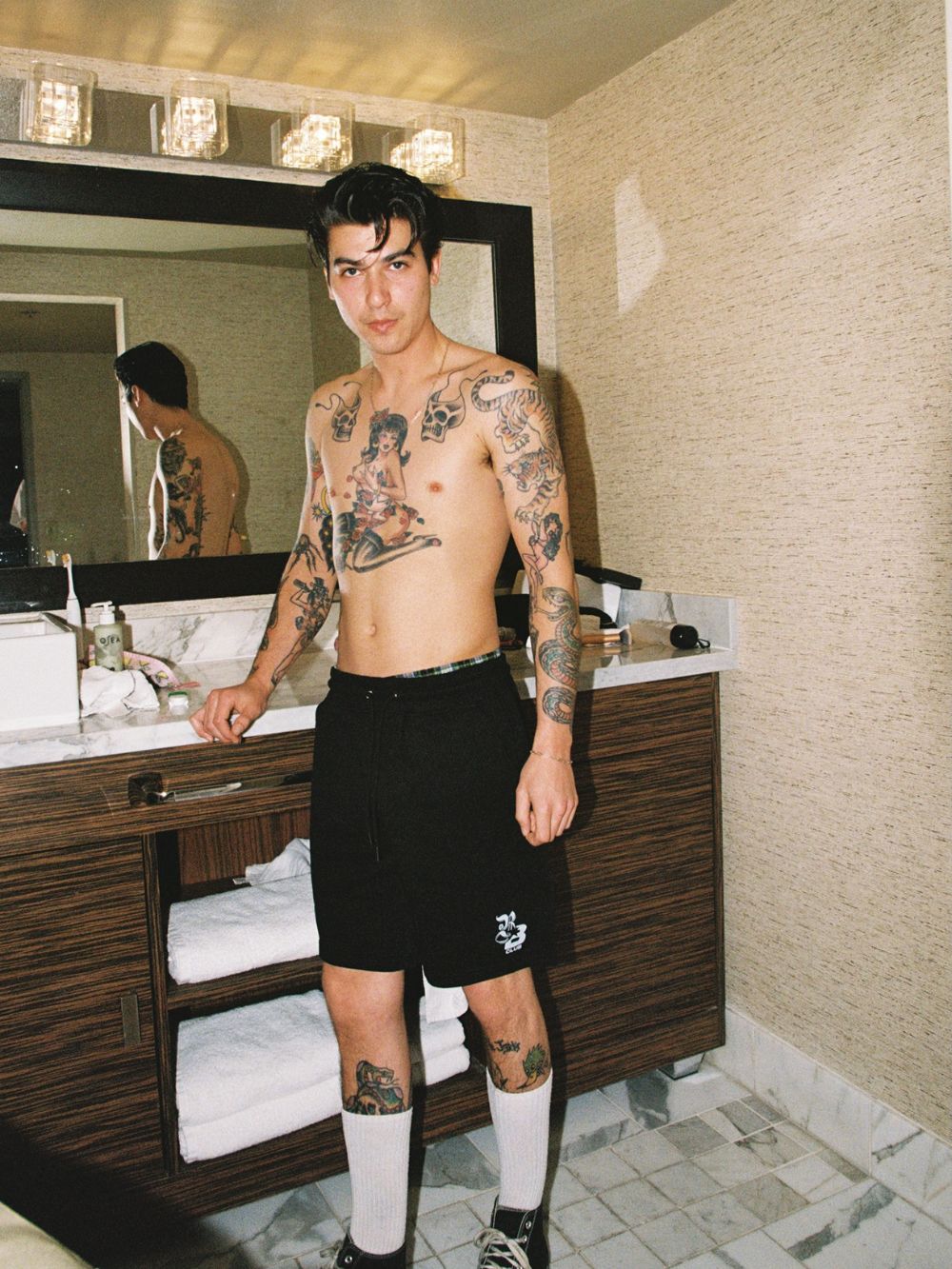BTTB Stacker Jersey Short - Vintage Black