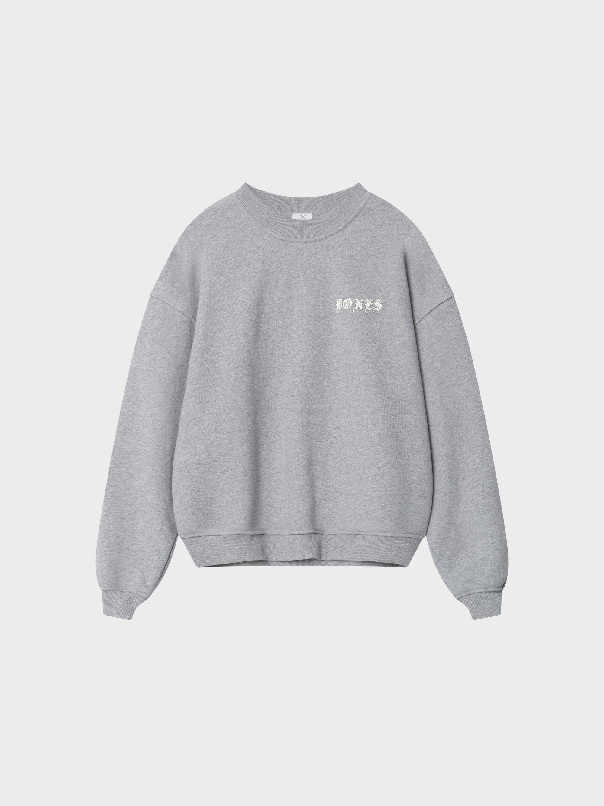 Front Left Crew - Grey Marle