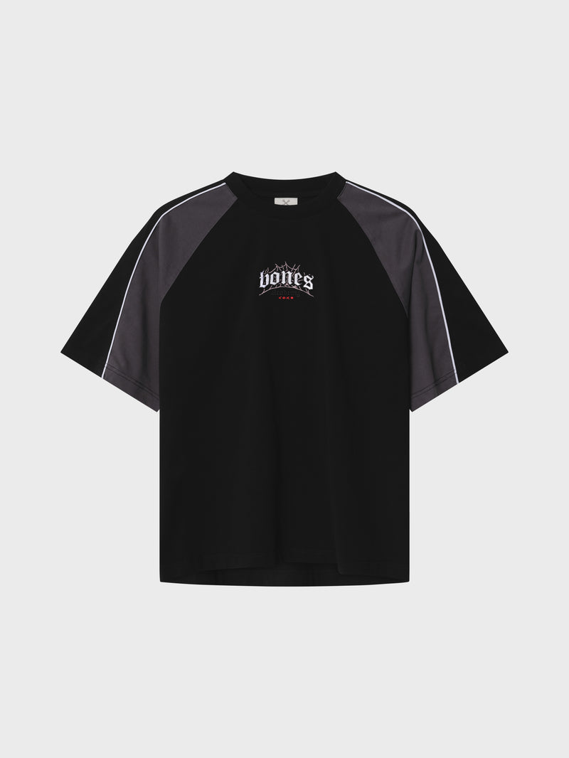 Bones Steeze Panel Tee - Black