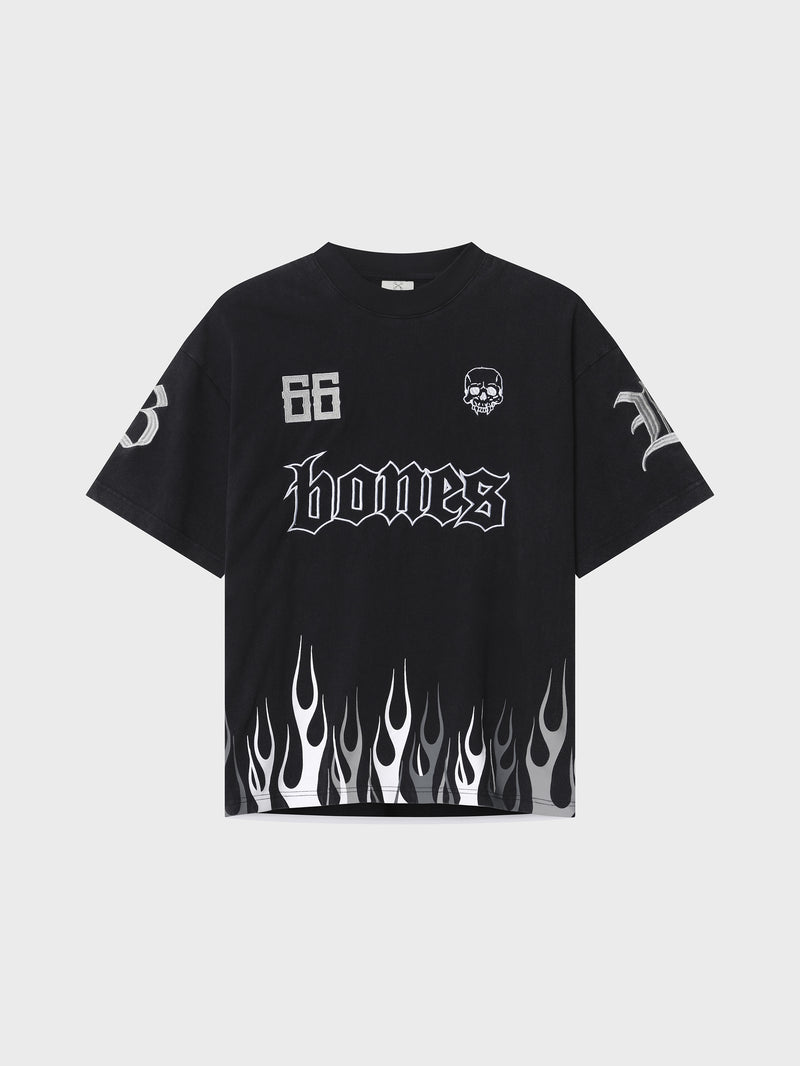 Burner Boxy Tee - Vintage Black