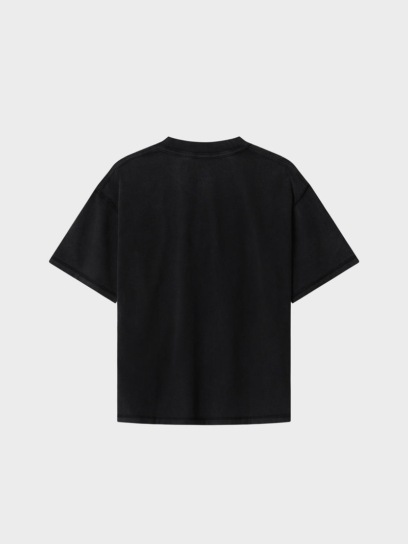 Flaming Bones Inverse Tee - Vintage Black