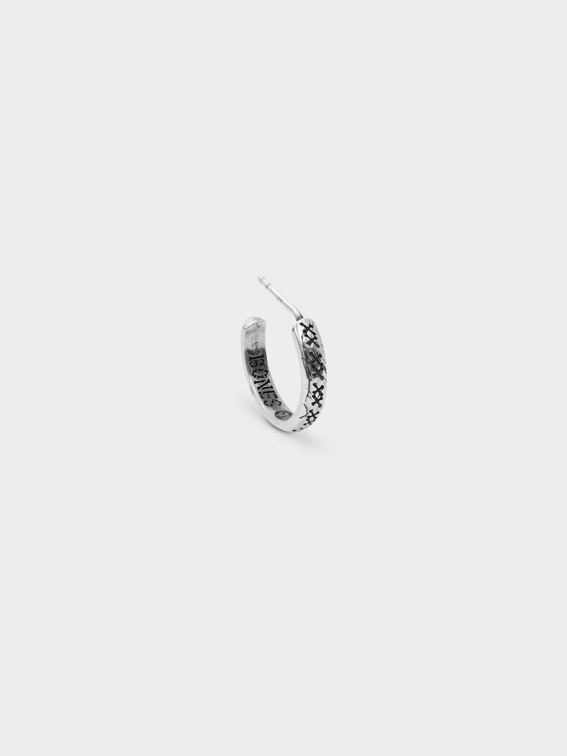 Bones Classic Earring - 925 Silver
