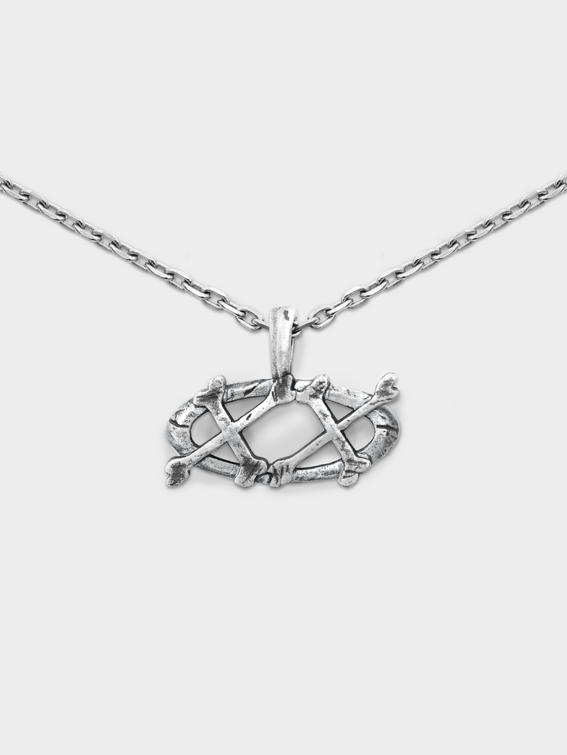 Bones Classic Necklace - 925 Silver