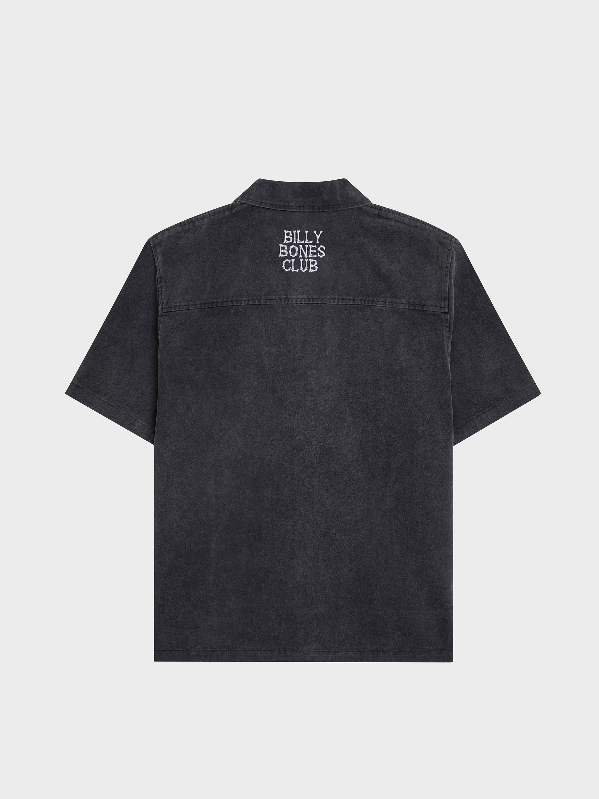 Bones Garage Work Shirt - Washed Black