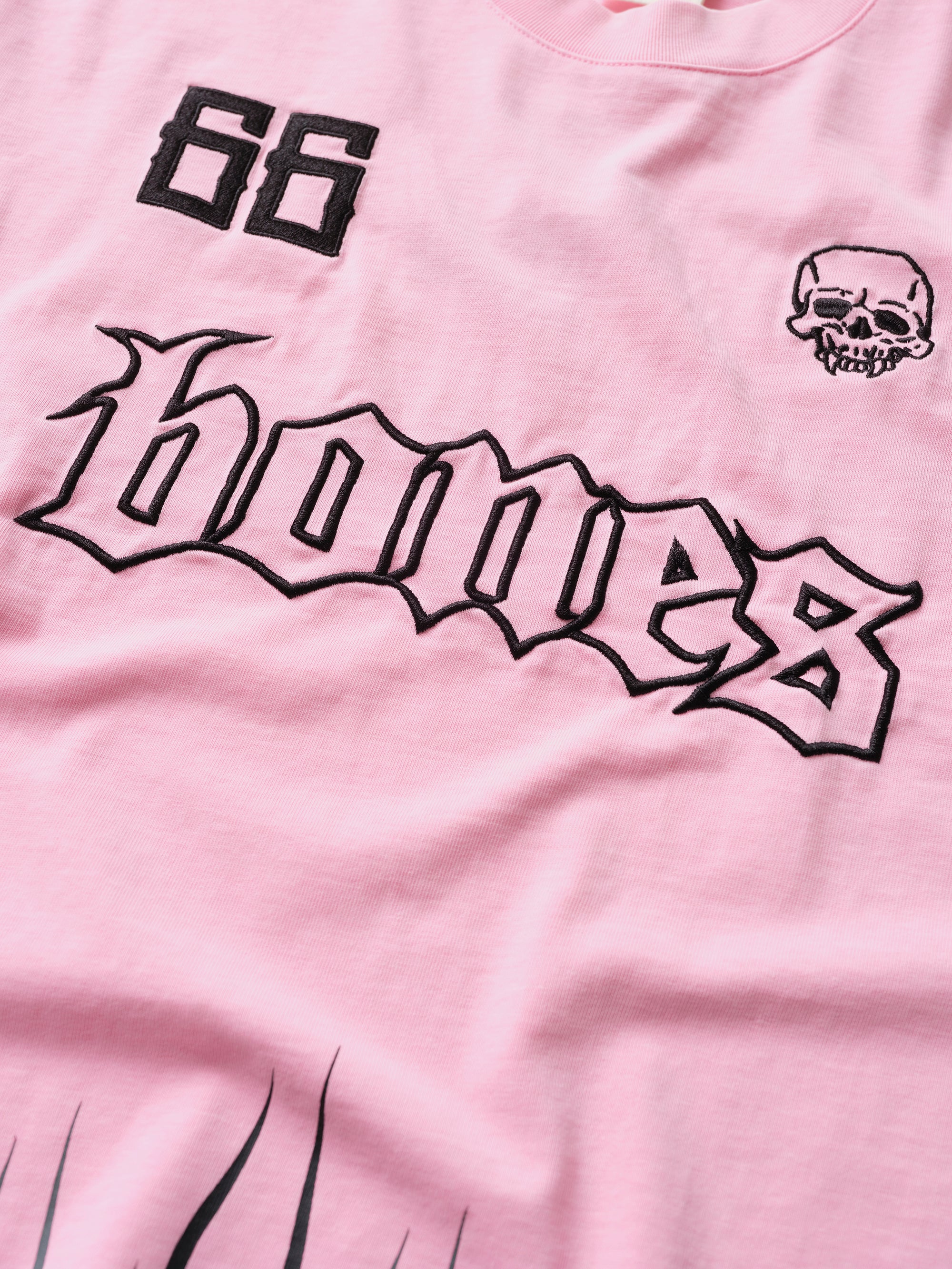 Burner Boxy Tee - Washed Pink