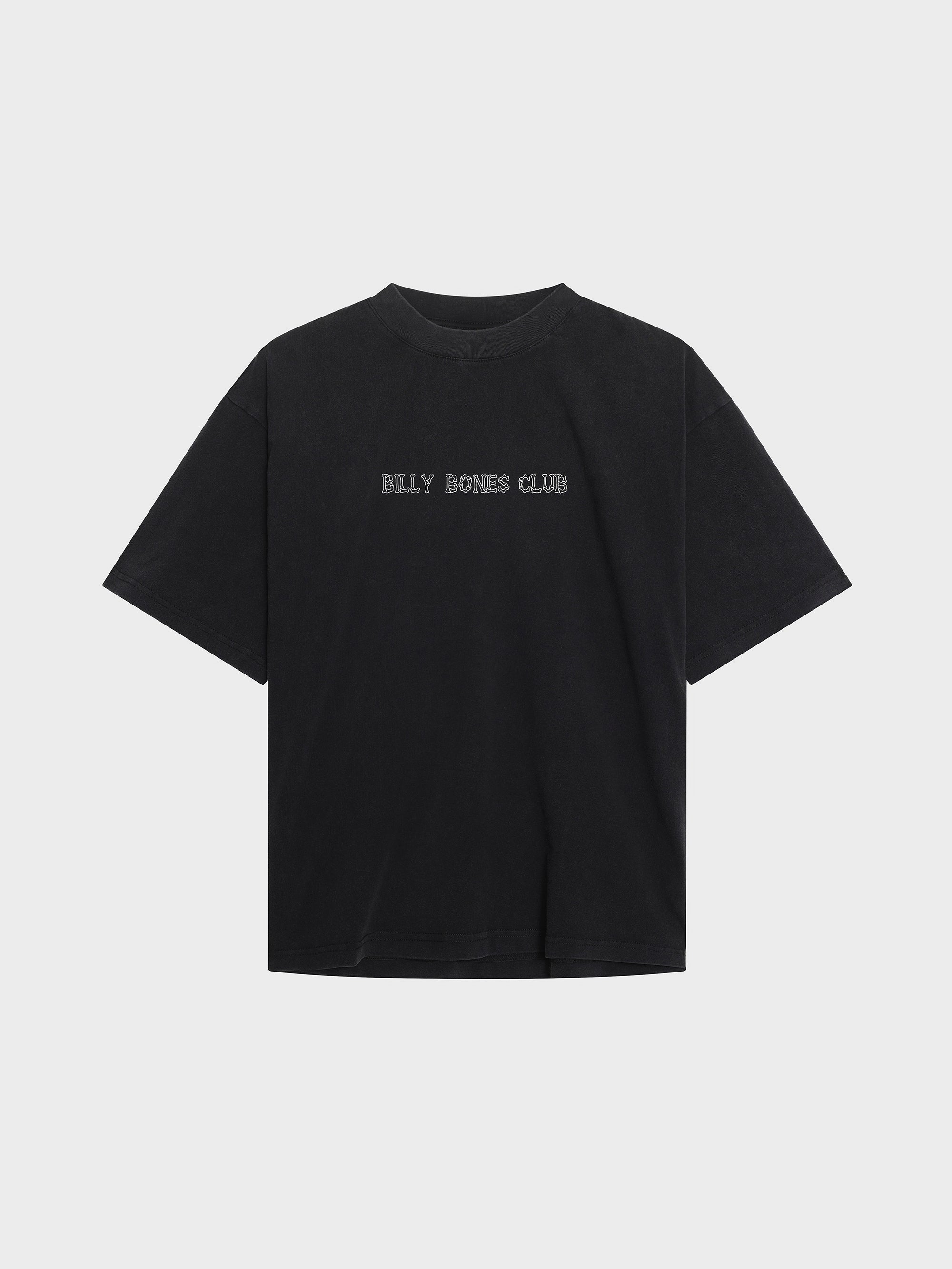 Bones Letter Tee - Vintage Black