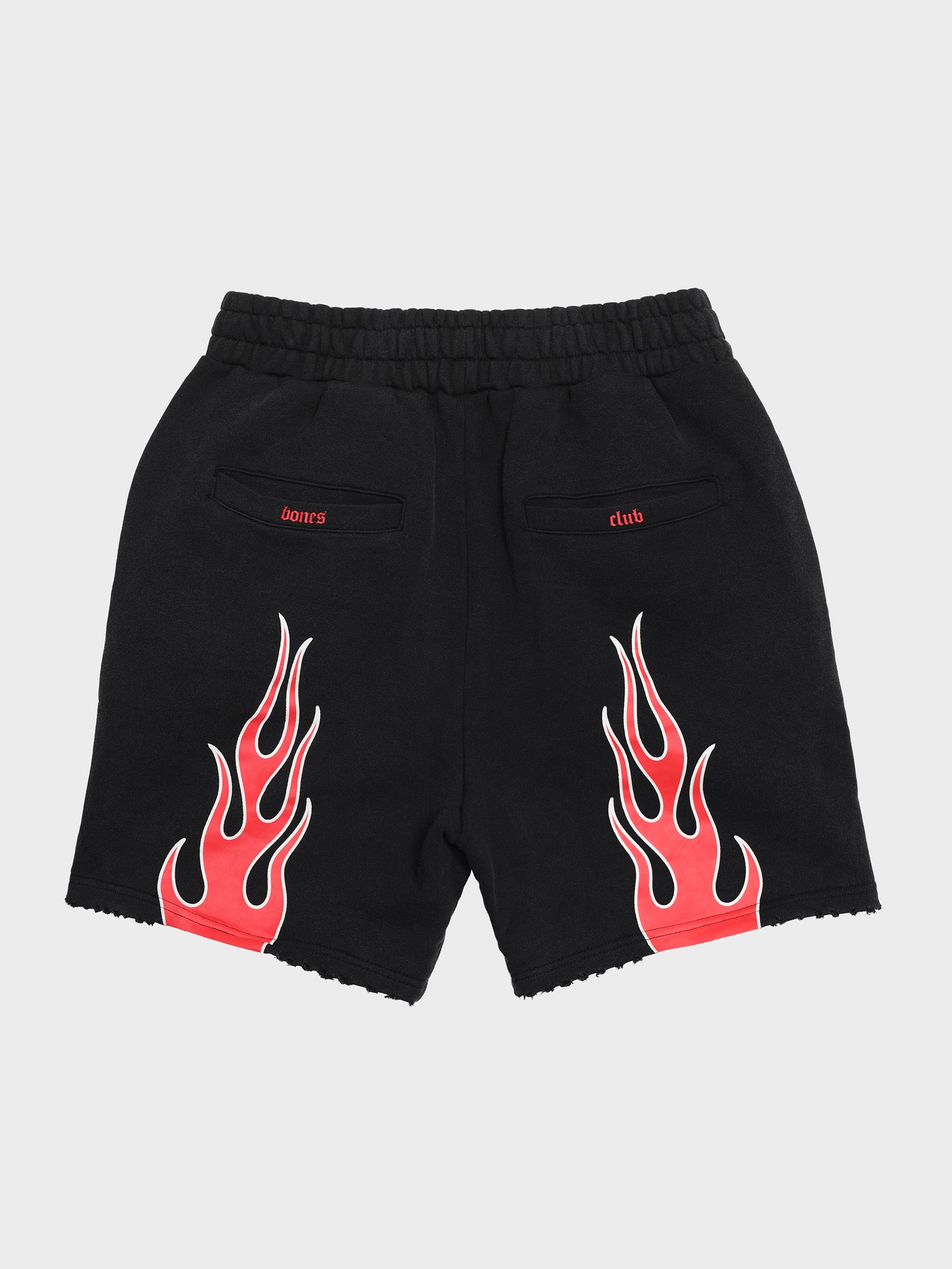 Stand Atlantic x Bones Jersey Shorts - Vintage Black