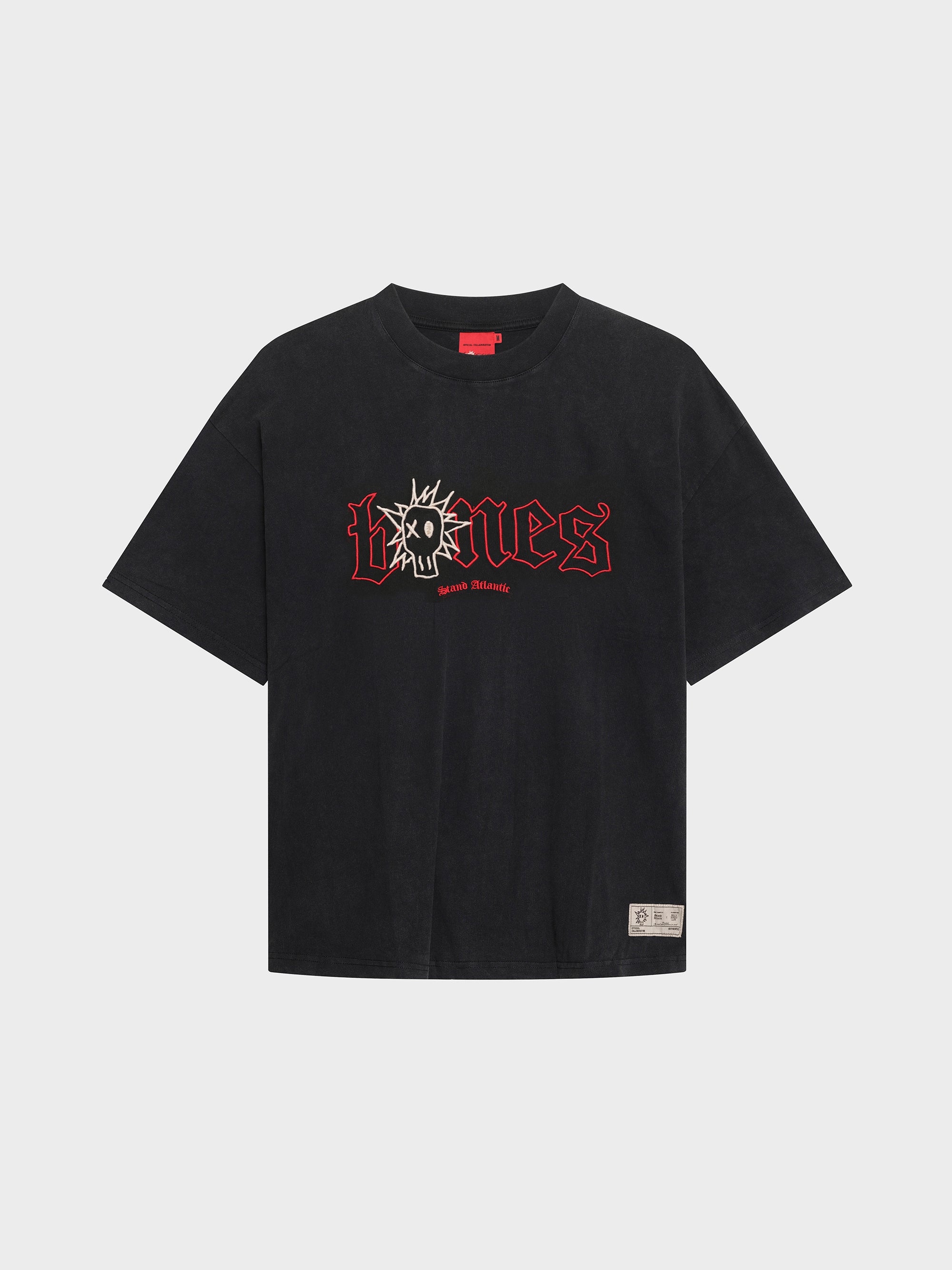 Stand Atlantic x Bones Tee - Vintage Black