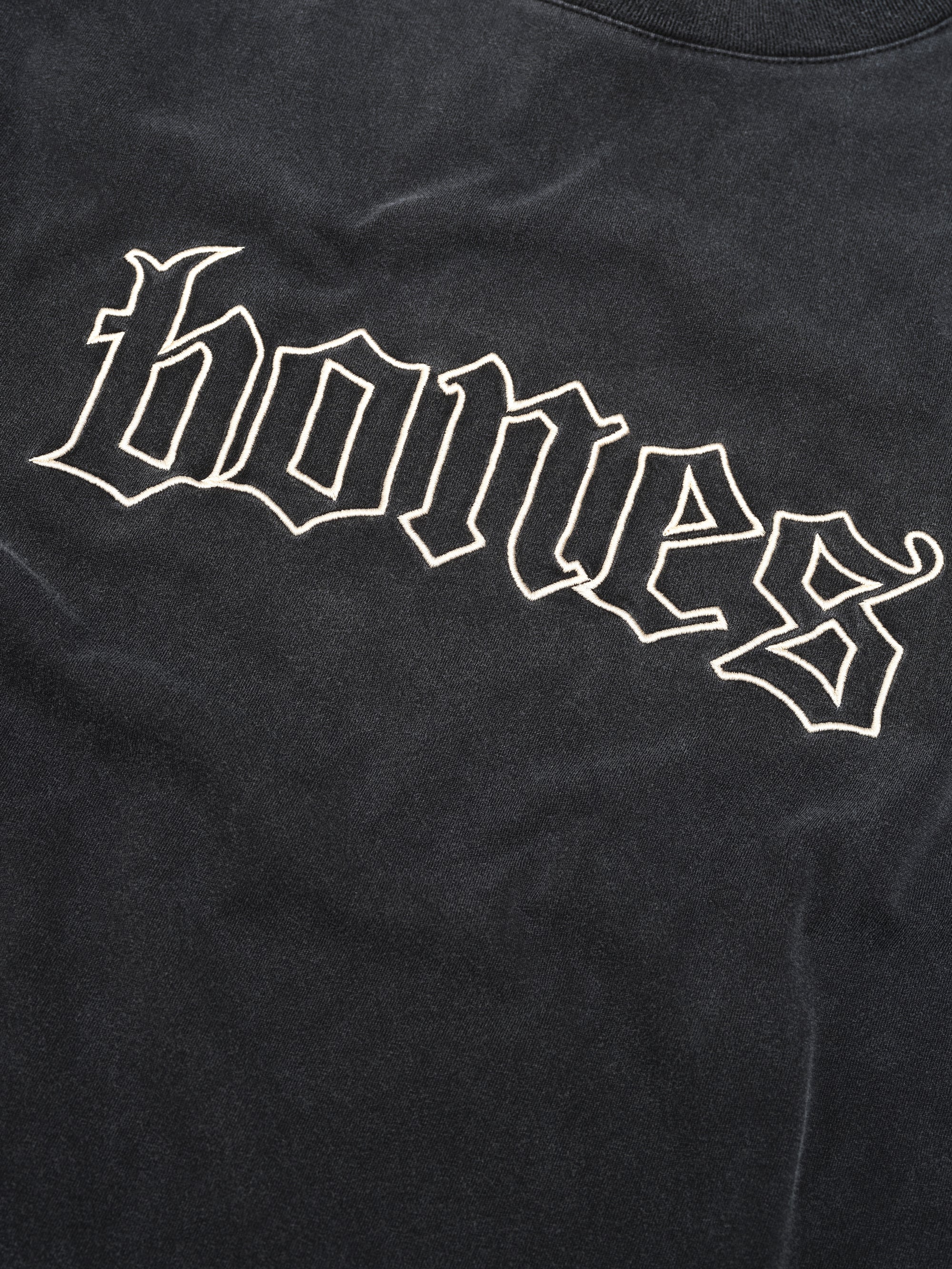 Lucky As F*ck Tee - Washed Black