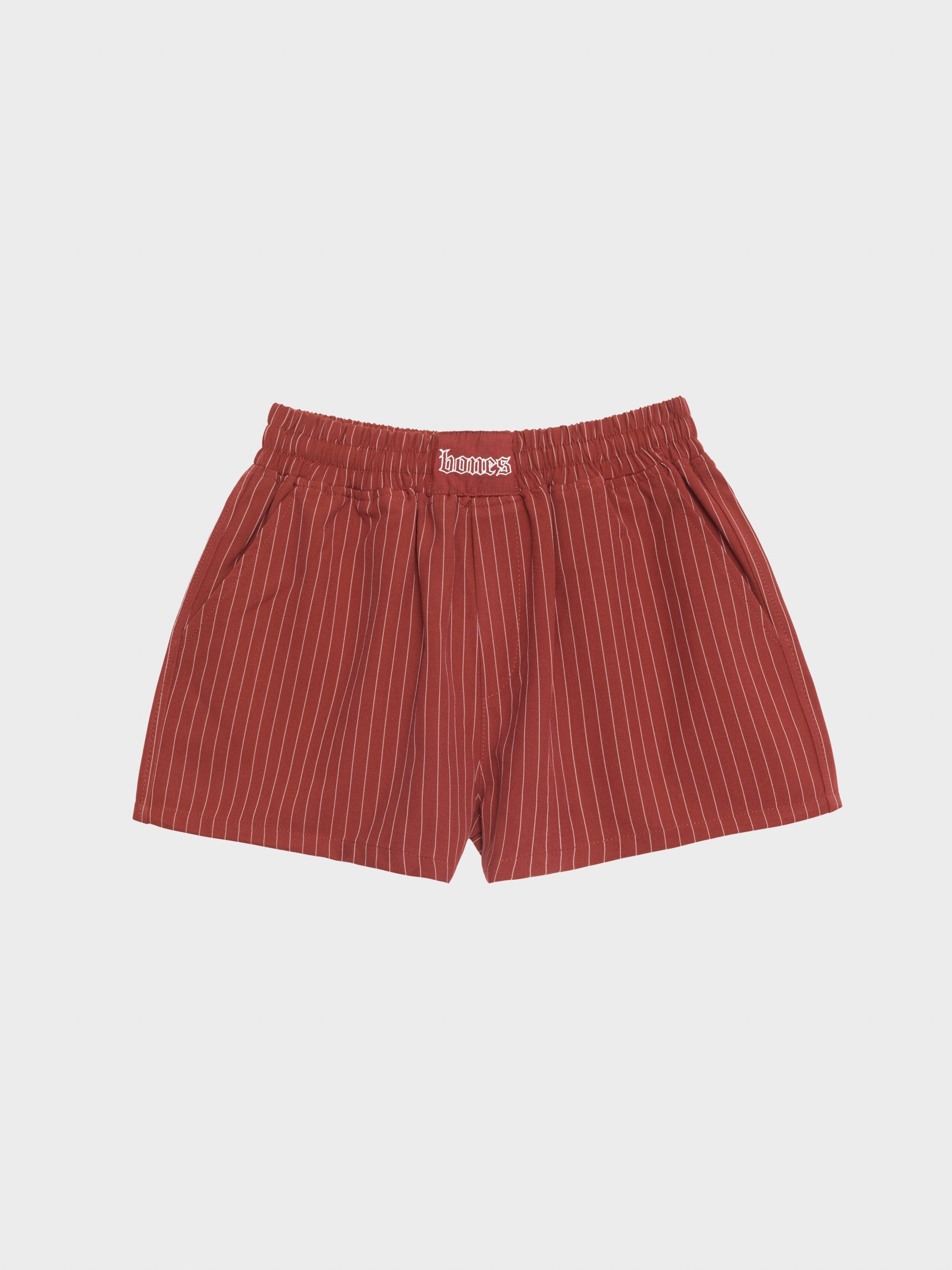Cowboy Striped Boxer Shorts - Red