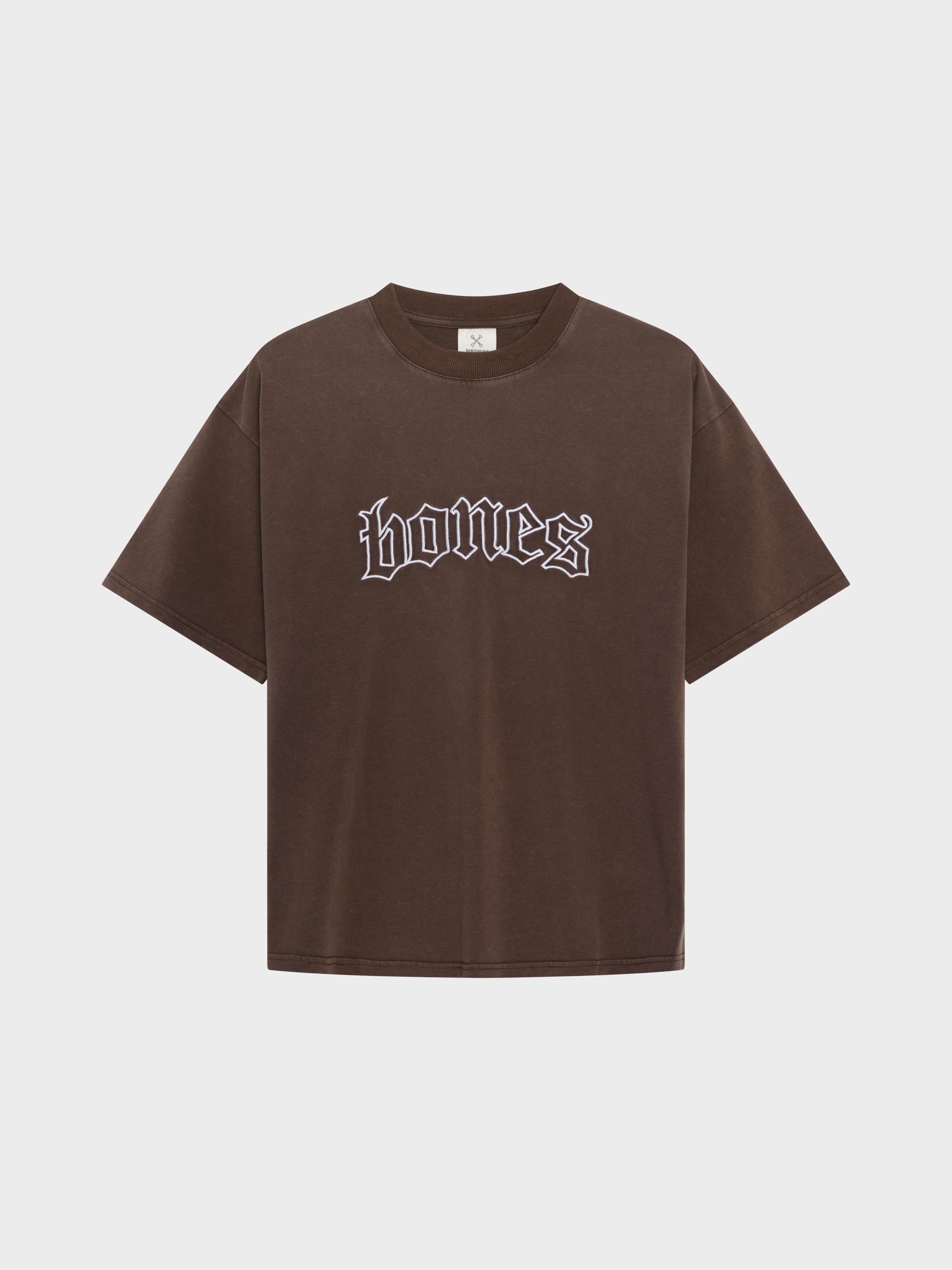 Bones Classic Tee - Washed Brown