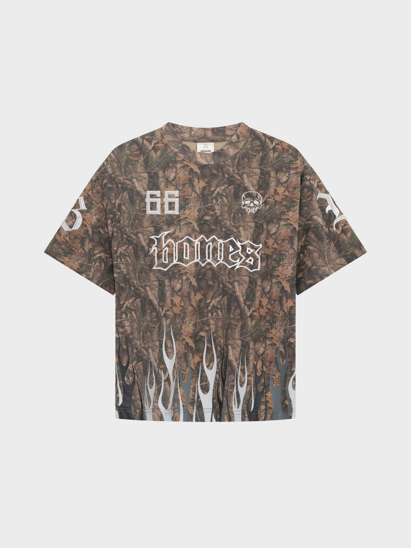 Burner Boxy Tee - Alpine Camo