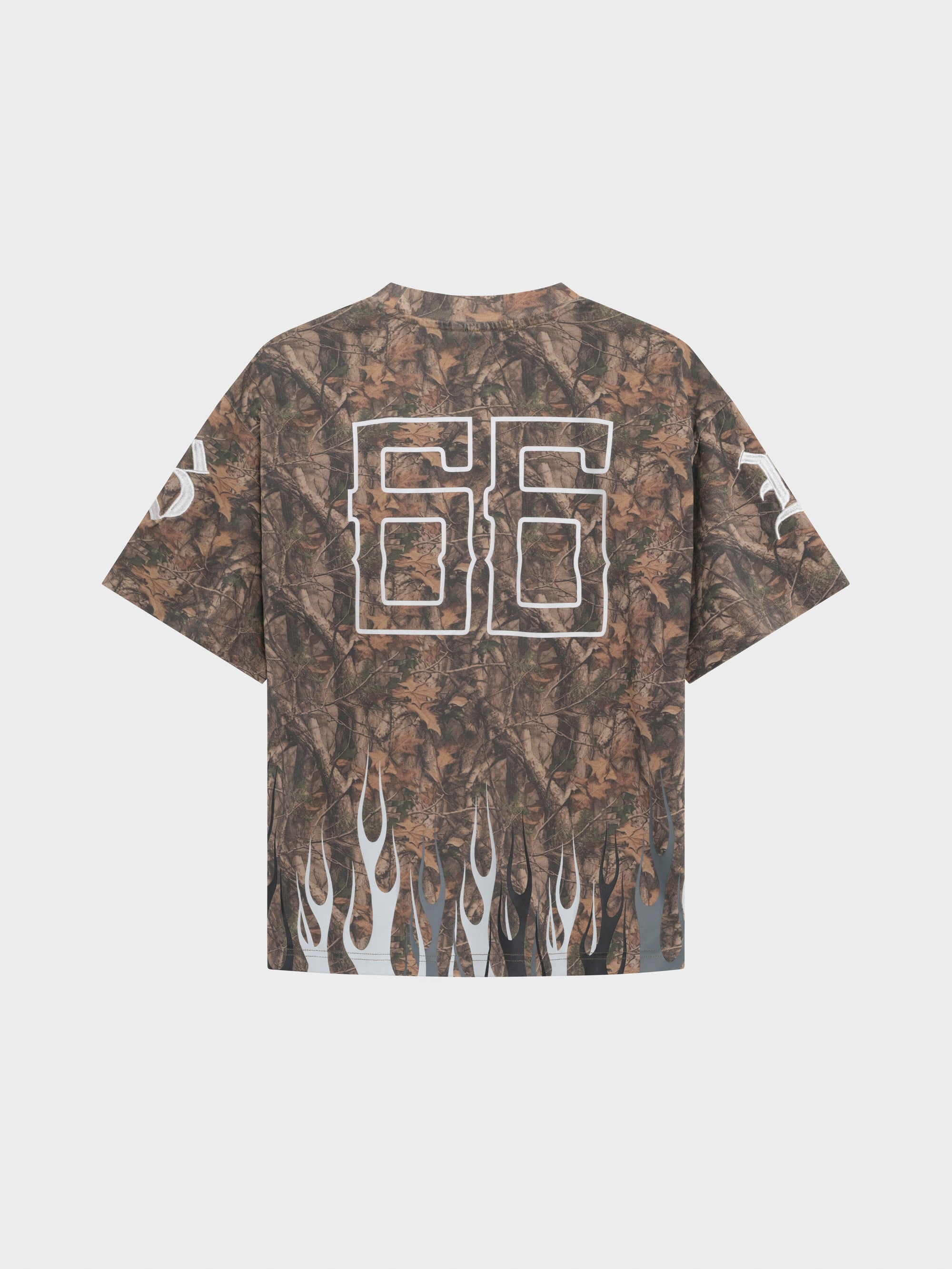 Burner Boxy Tee - Alpine Camo