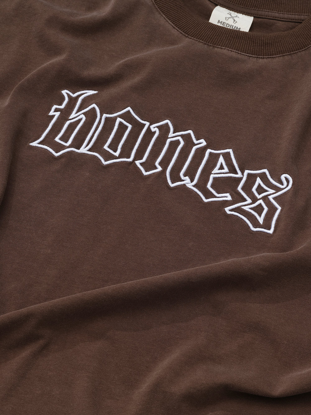Bones Classic Tee - Washed Brown