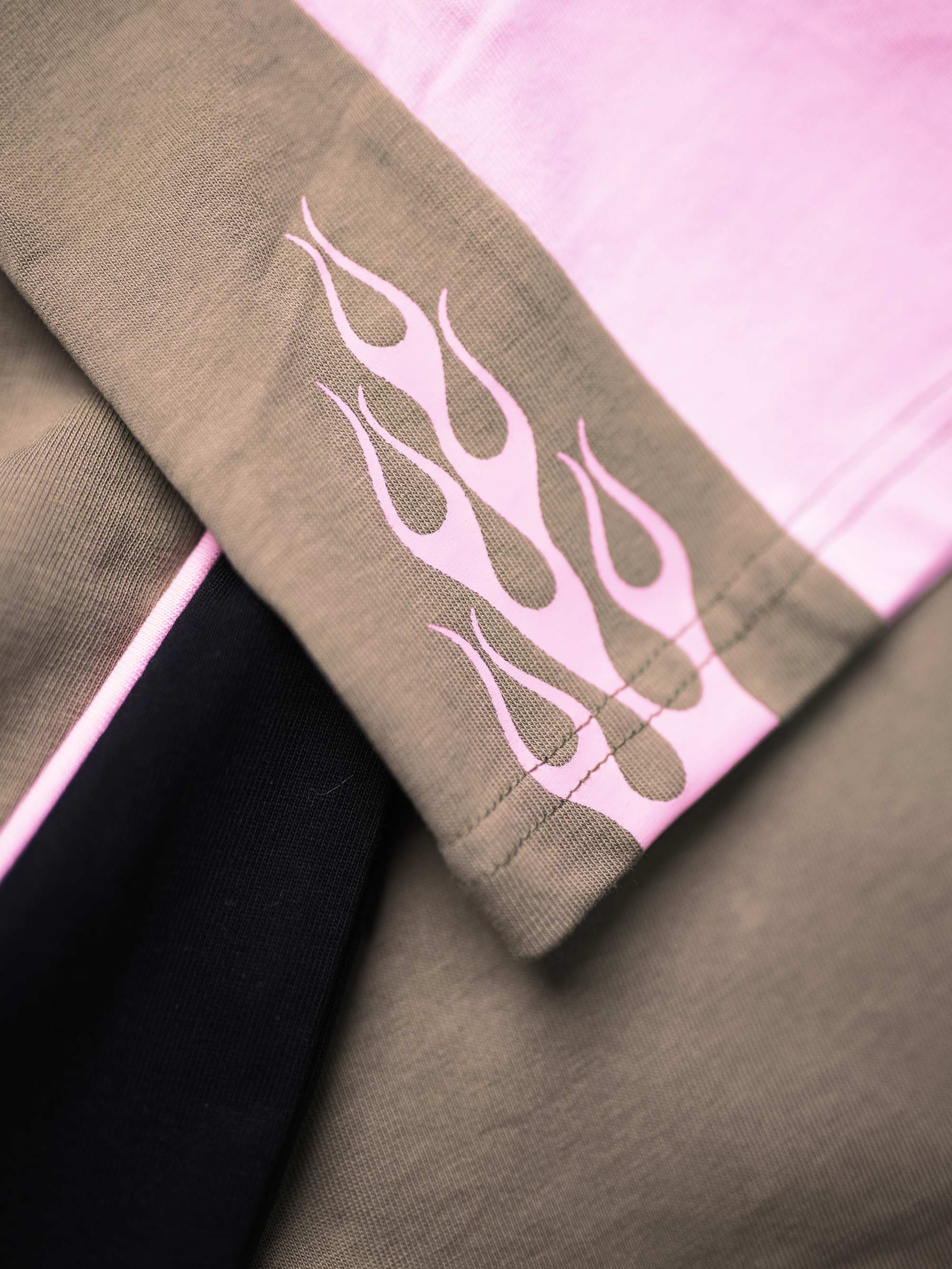90's Steeze Panel Tee - 3 Tone