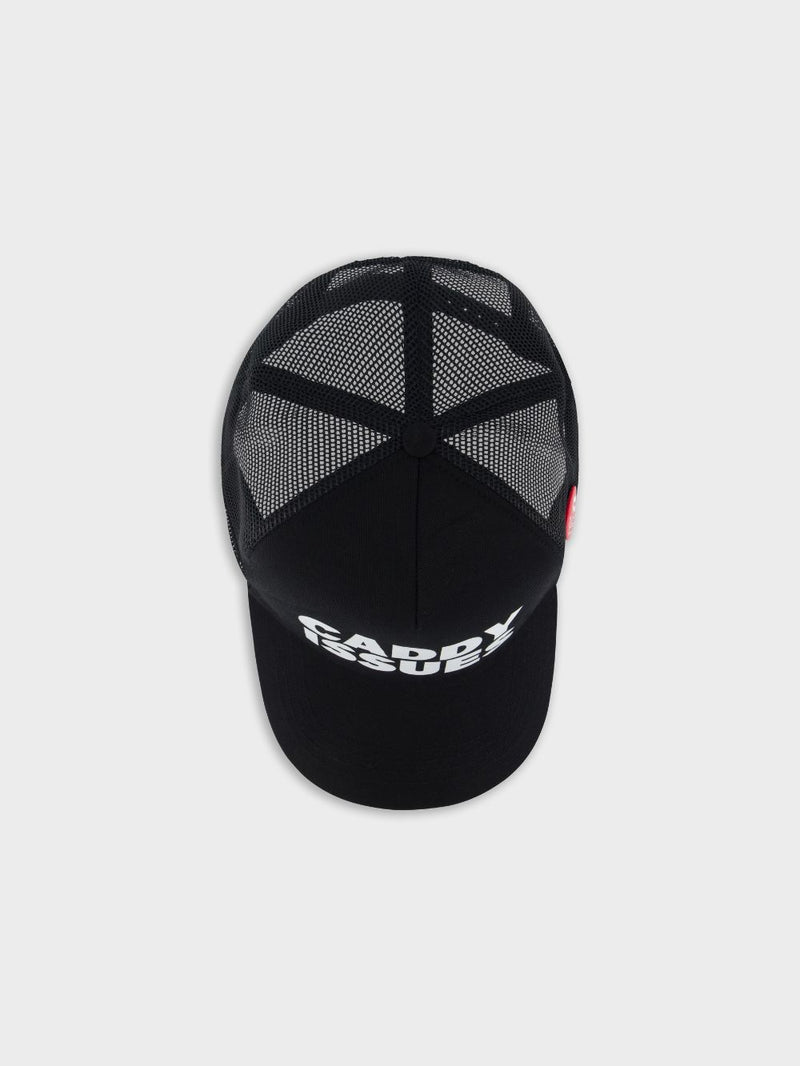 Caddy Issues Mesh Trucker Cap - Black